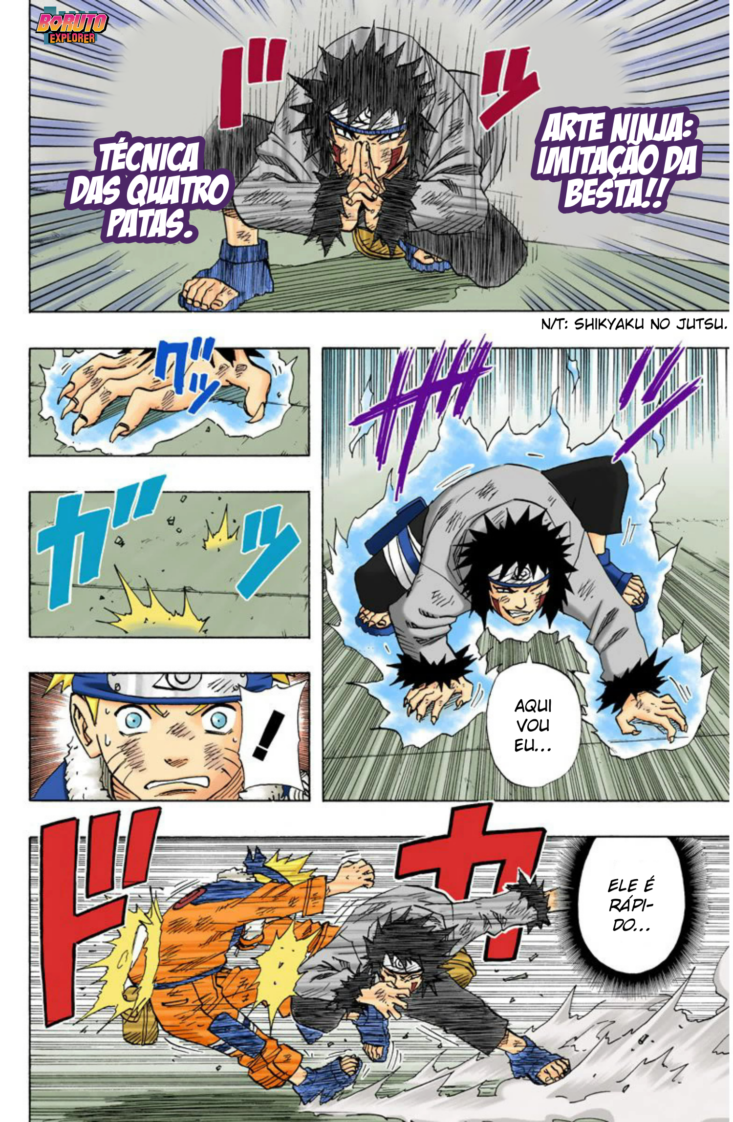 Read Naruto - Versão Colorida Oficial Manga Online