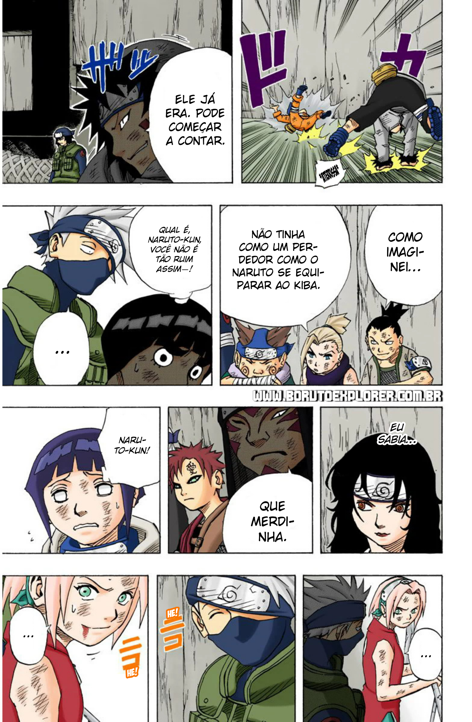 Read Naruto - Versão Colorida Oficial Manga Online