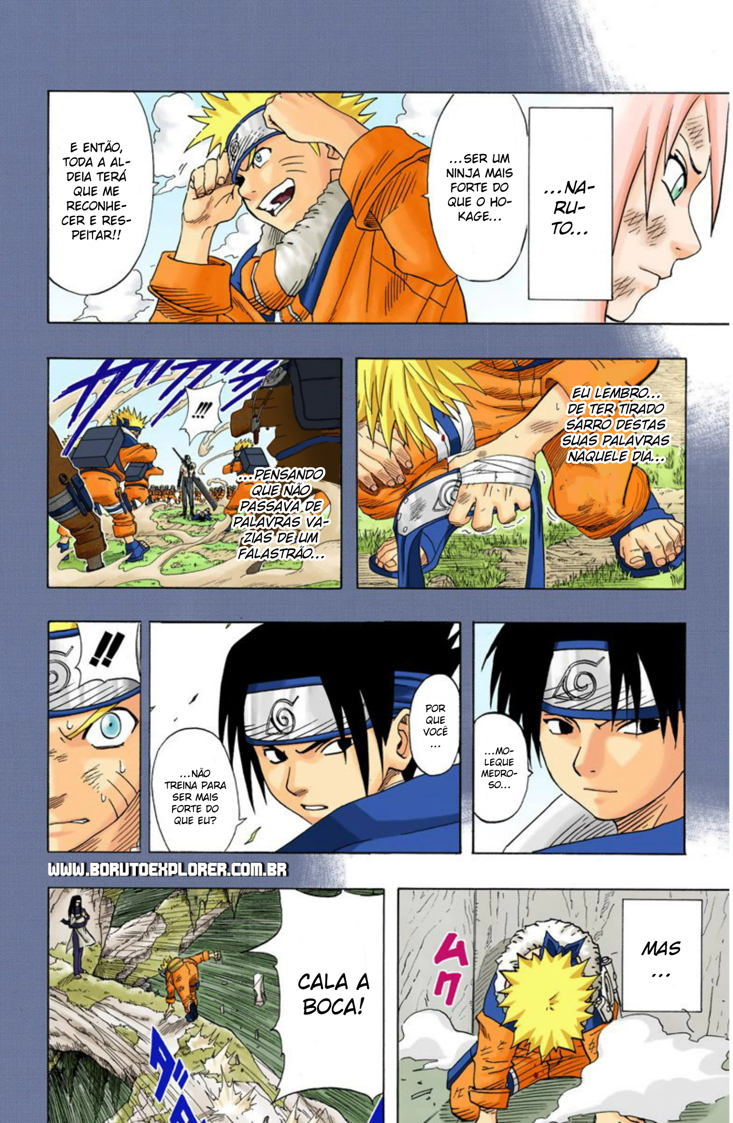 Read Naruto - Versão Colorida Oficial Manga Online