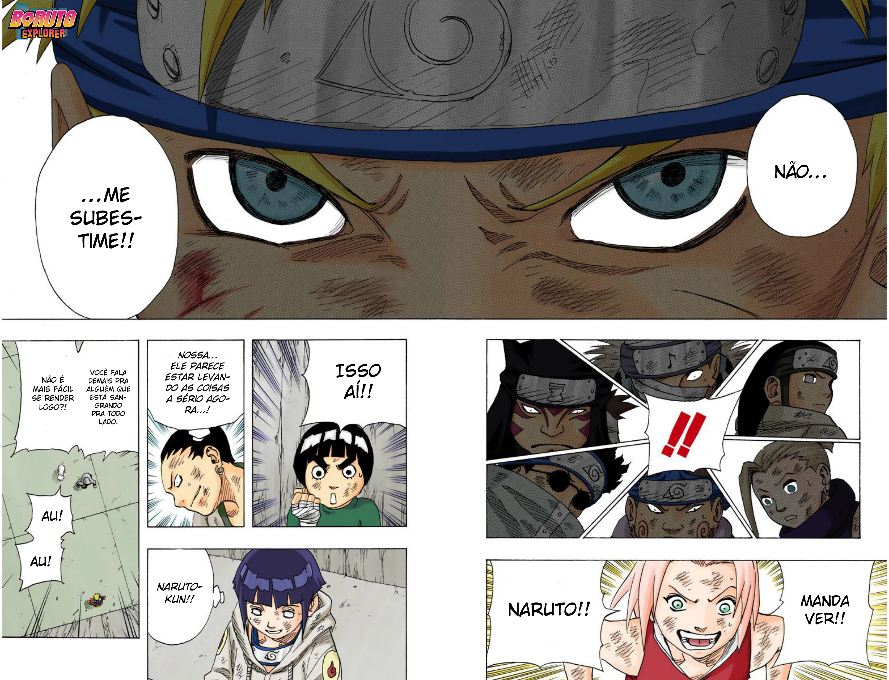 Read Naruto - Versão Colorida Oficial Manga Online