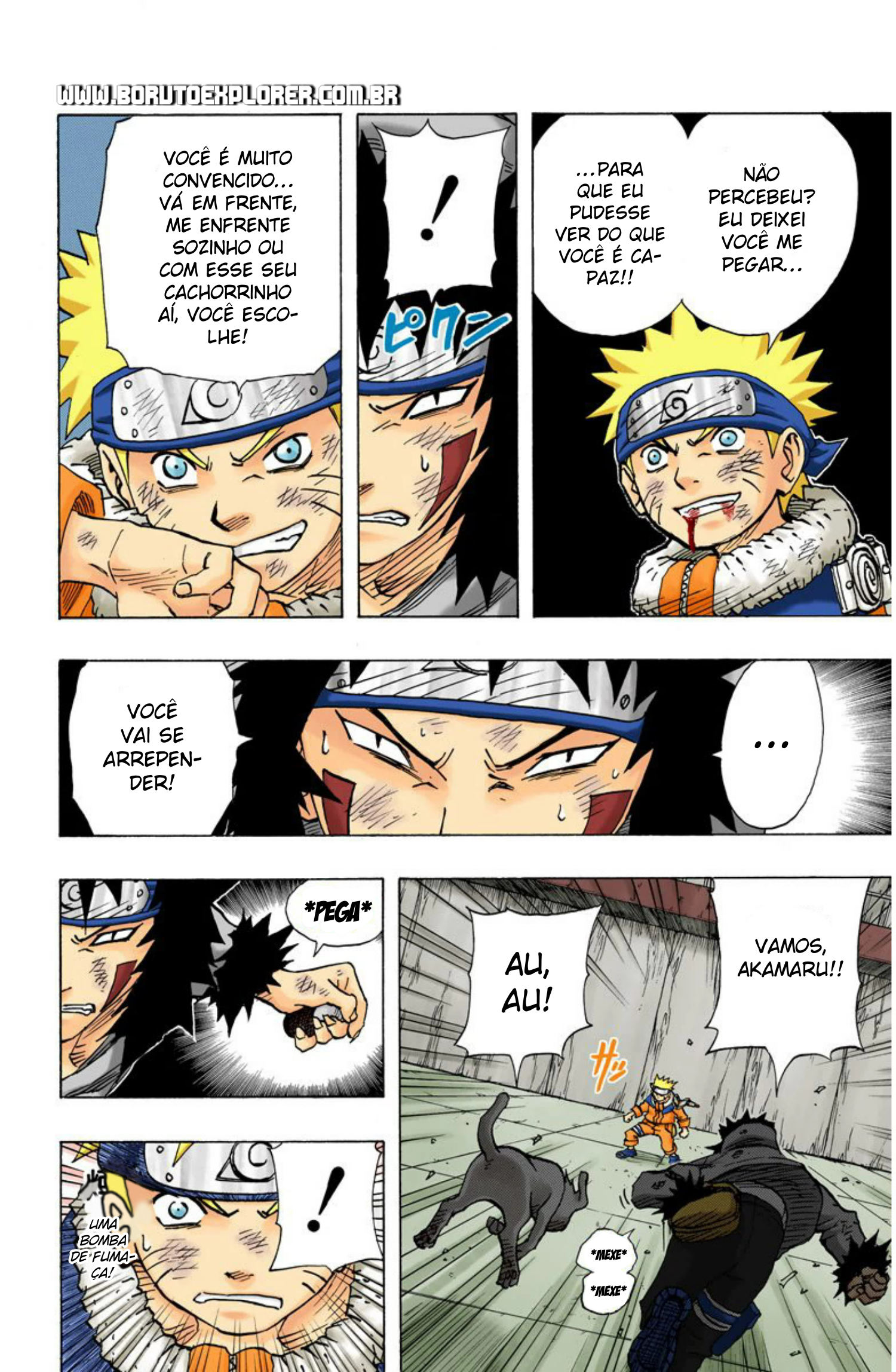 Read Naruto - Versão Colorida Oficial Manga Online