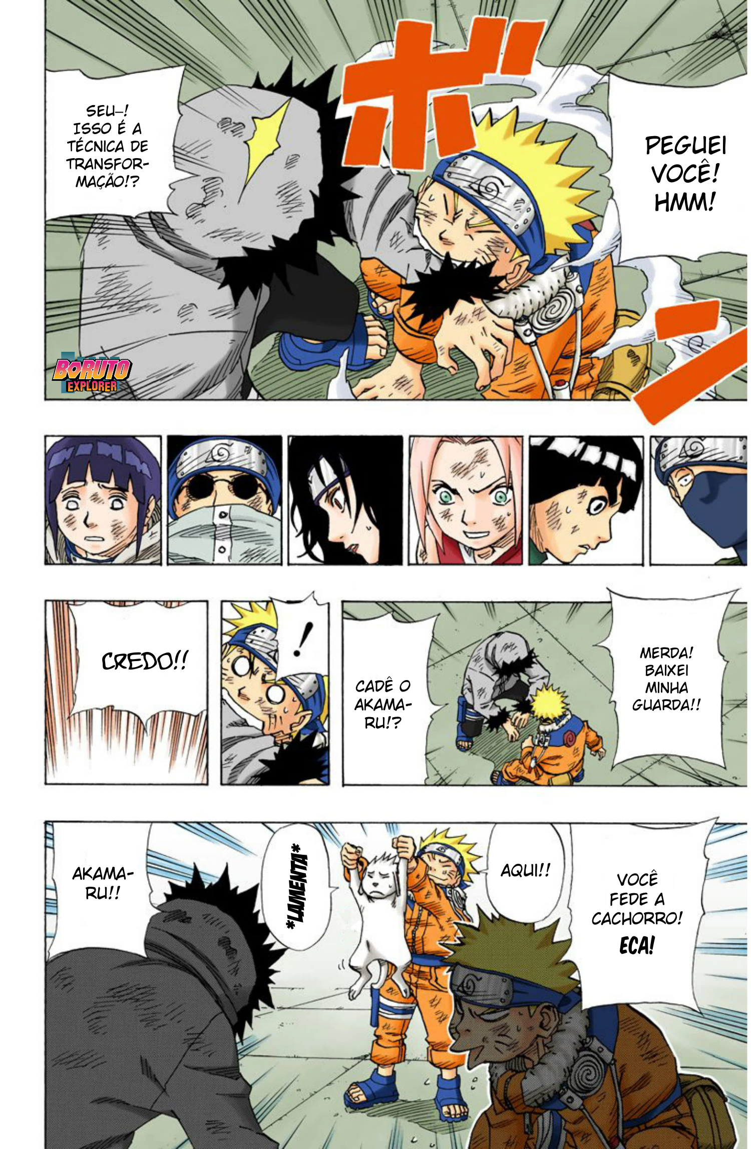 Read Naruto - Versão Colorida Oficial Manga Online