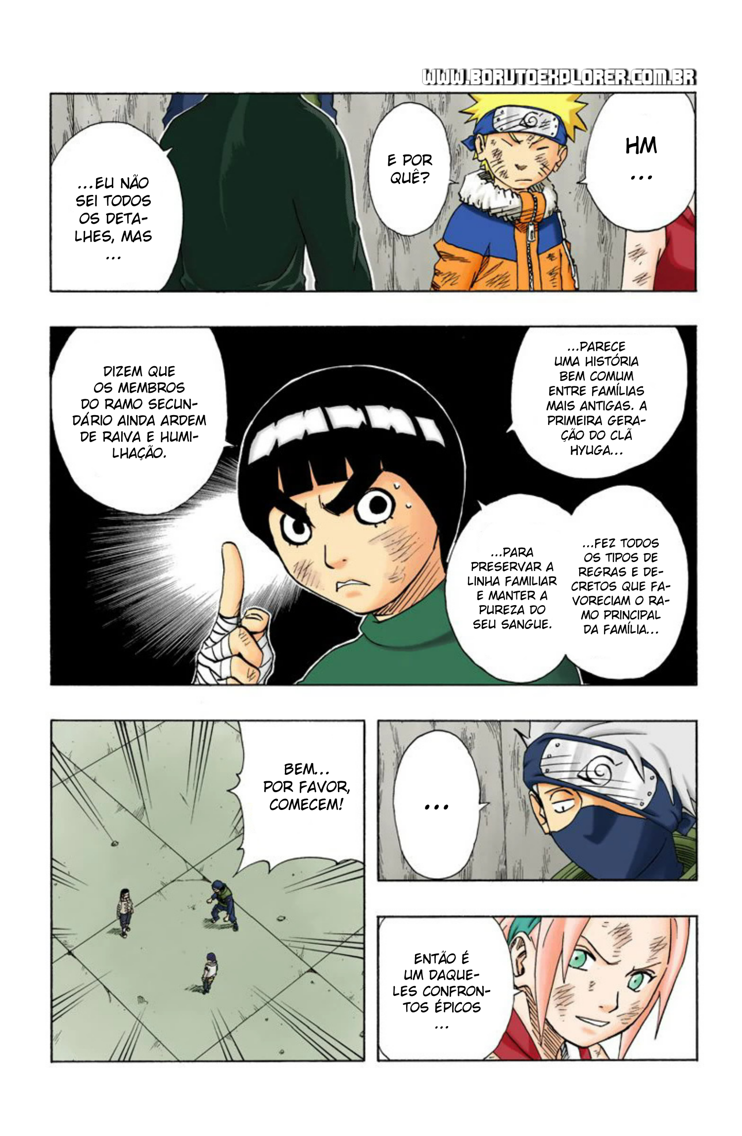 Read Naruto - Versão Colorida Oficial Manga Online