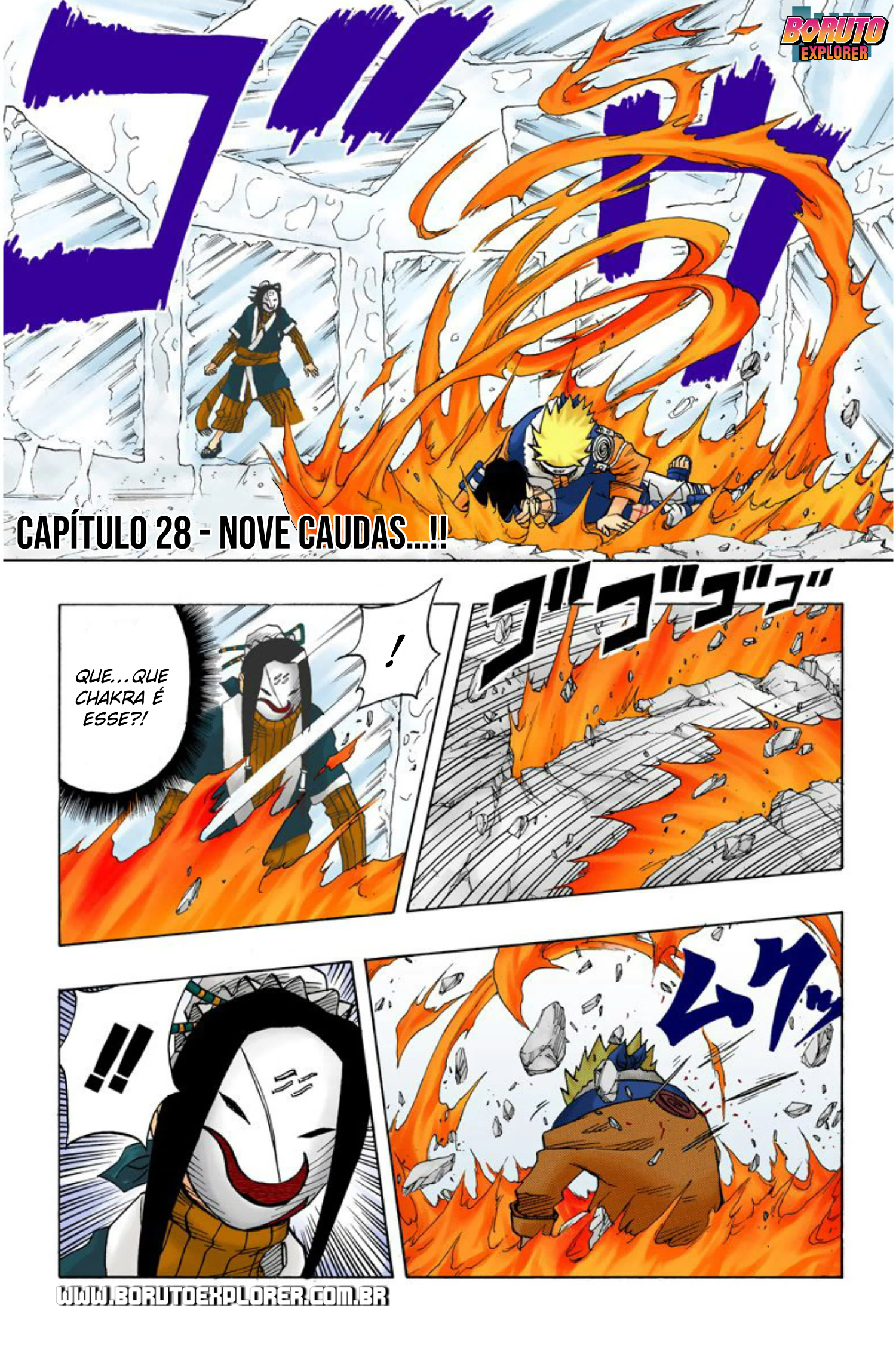 Read Naruto - Versão Colorida Oficial Manga Online