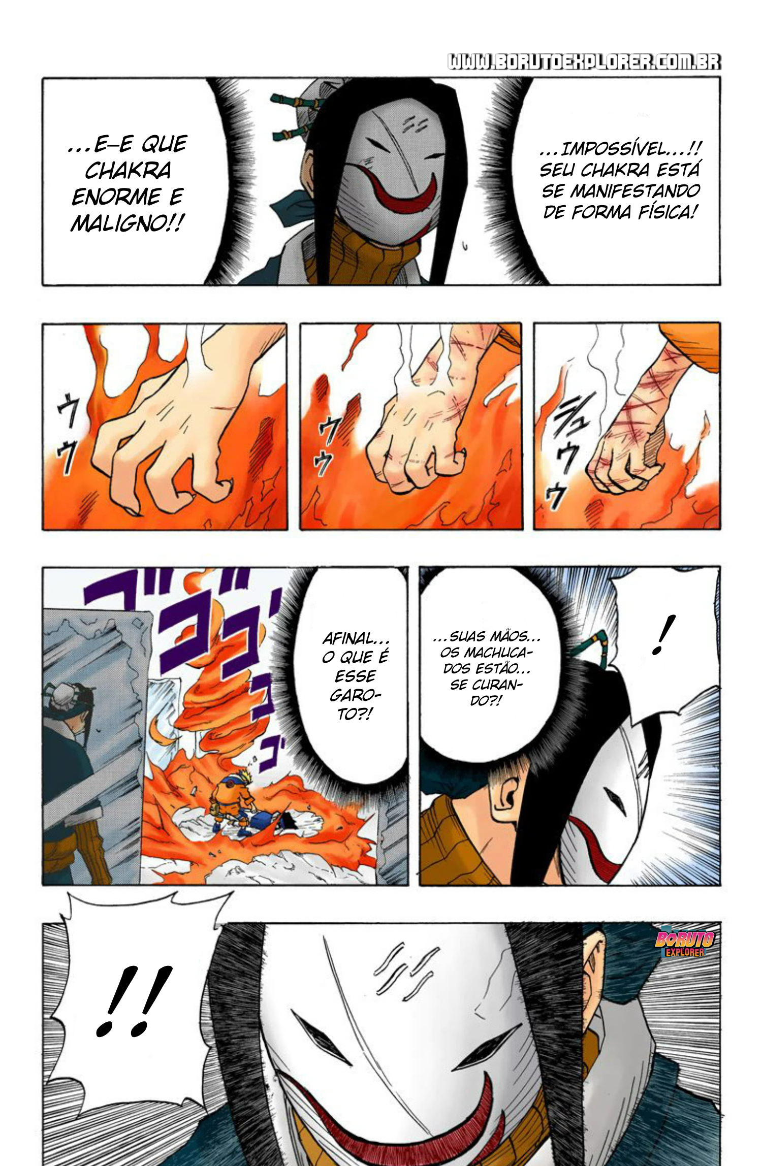 Read Naruto - Versão Colorida Oficial Manga Online
