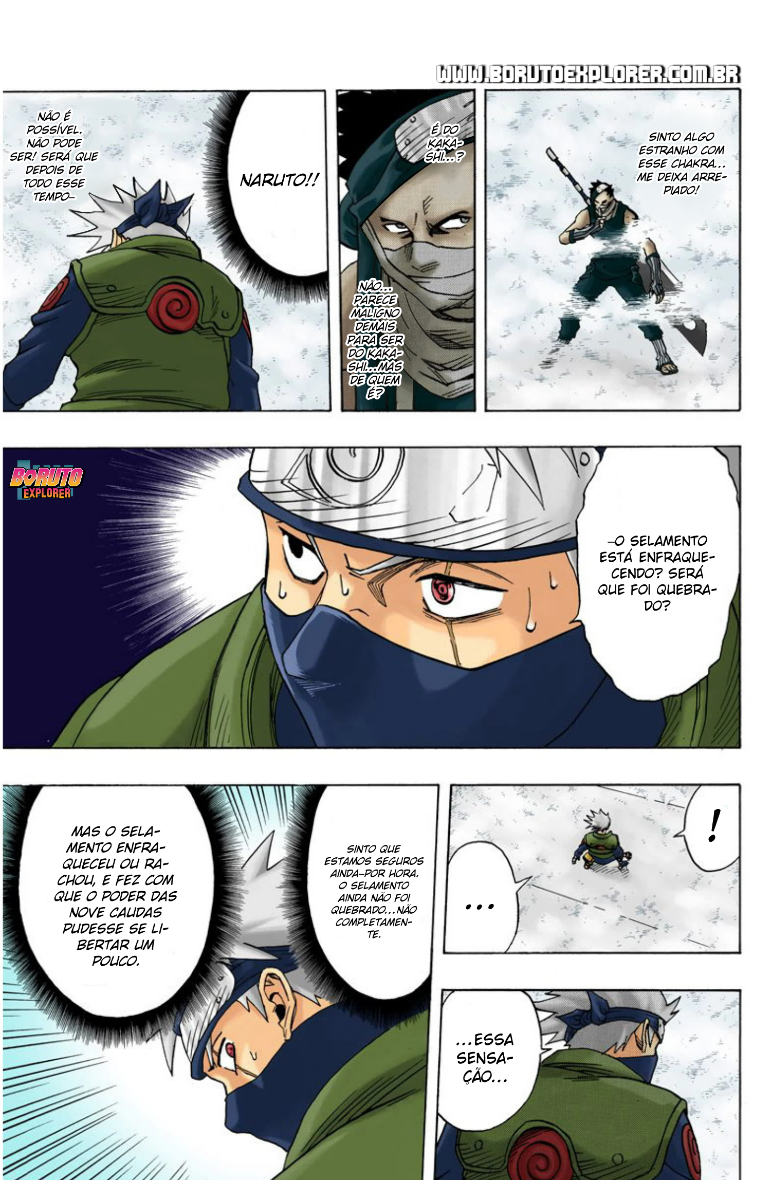 Read Naruto - Versão Colorida Oficial Manga Online