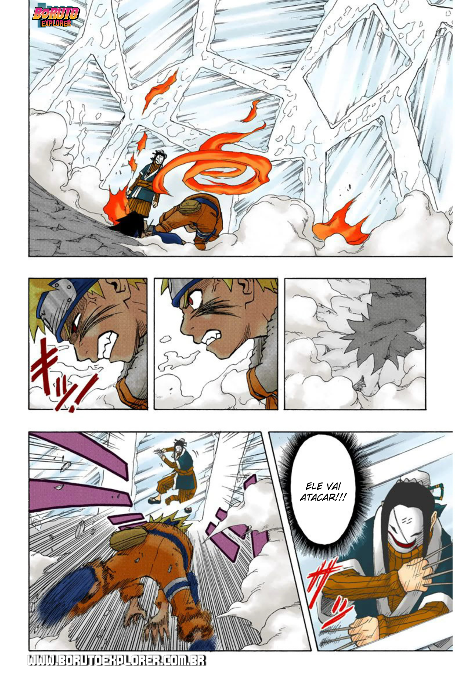 Read Naruto - Versão Colorida Oficial Manga Online
