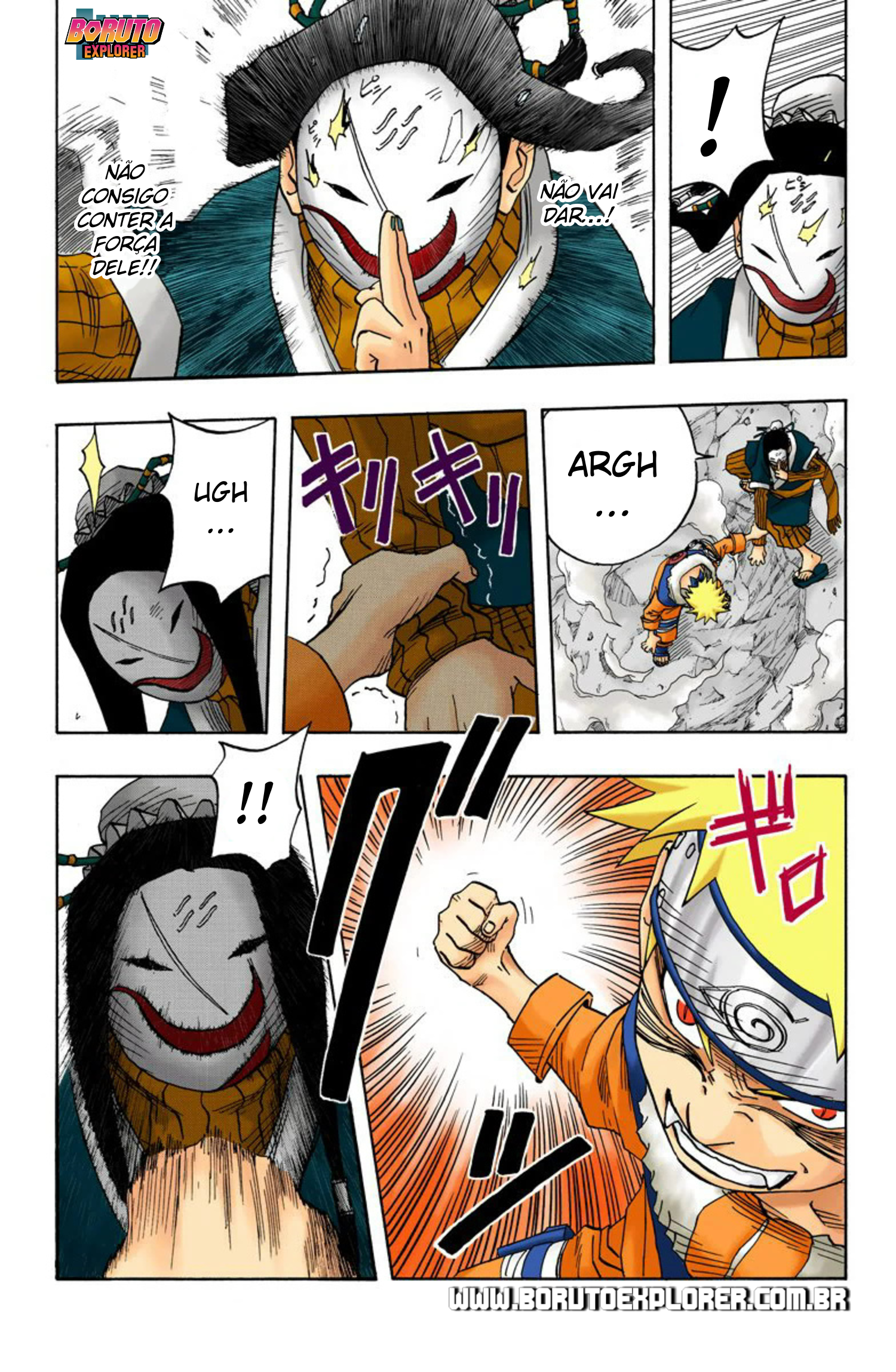 Read Naruto - Versão Colorida Oficial Manga Online