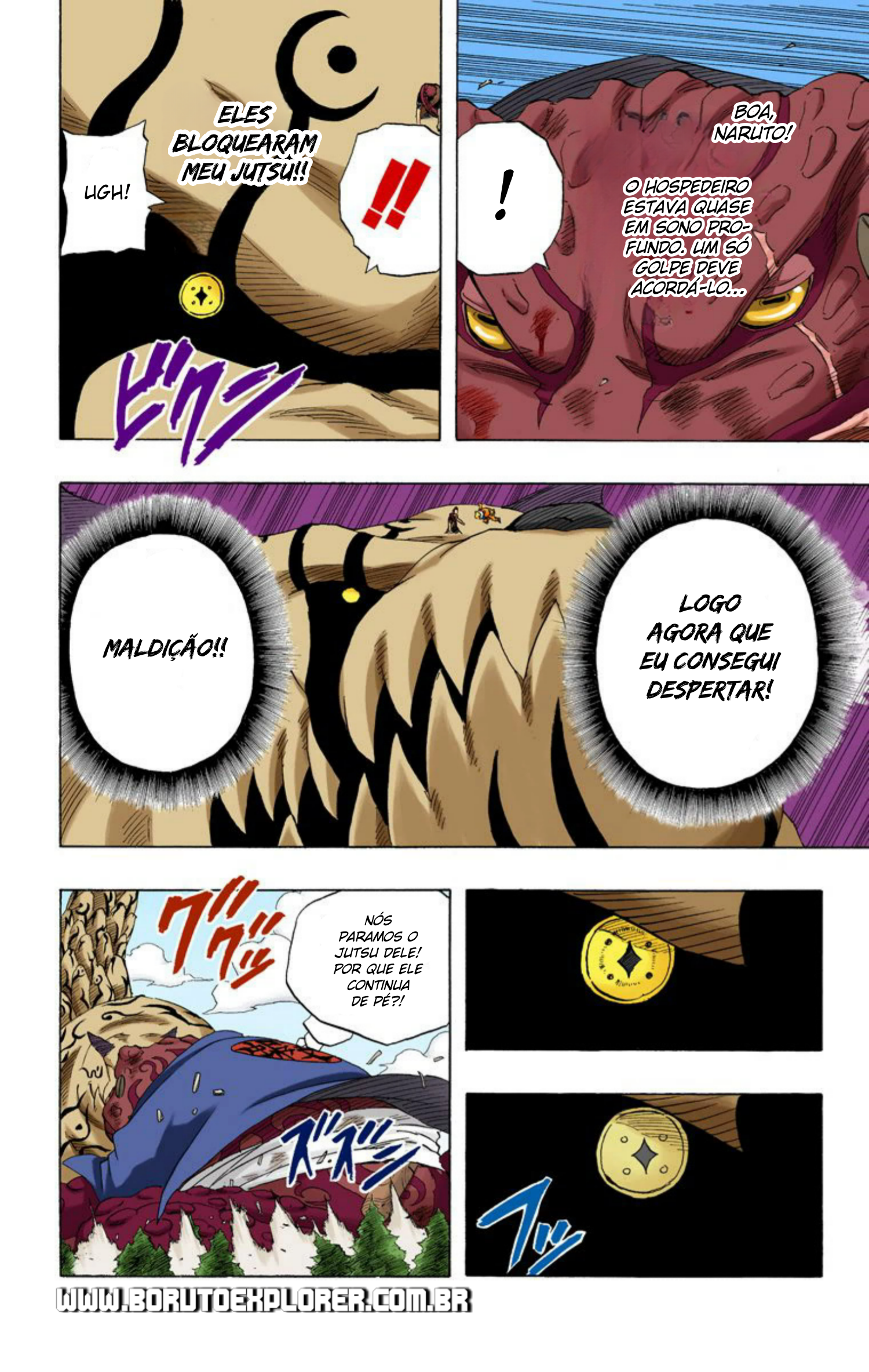 Read Naruto - Versão Colorida Oficial Manga Online