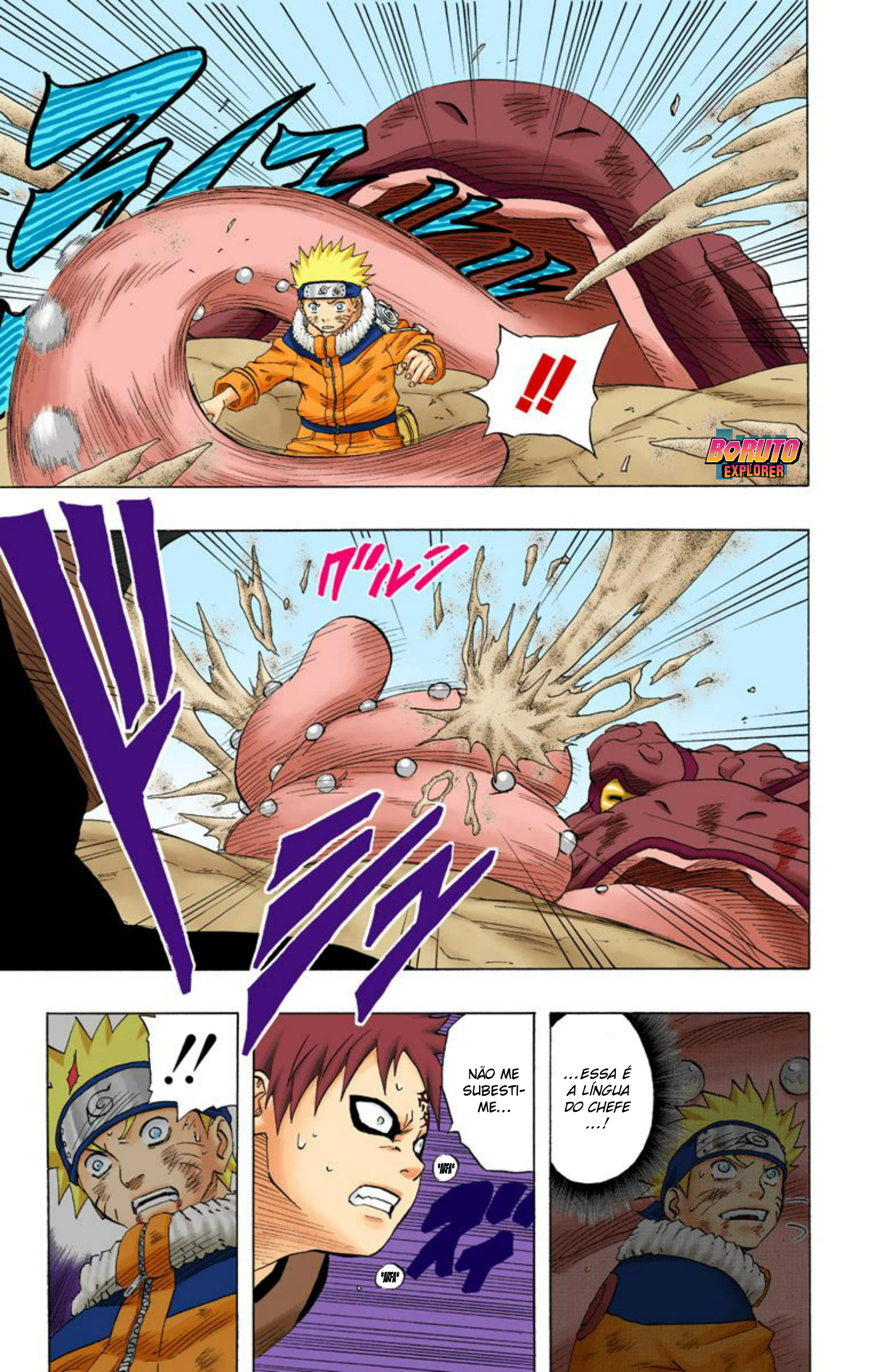 Read Naruto - Versão Colorida Oficial Manga Online