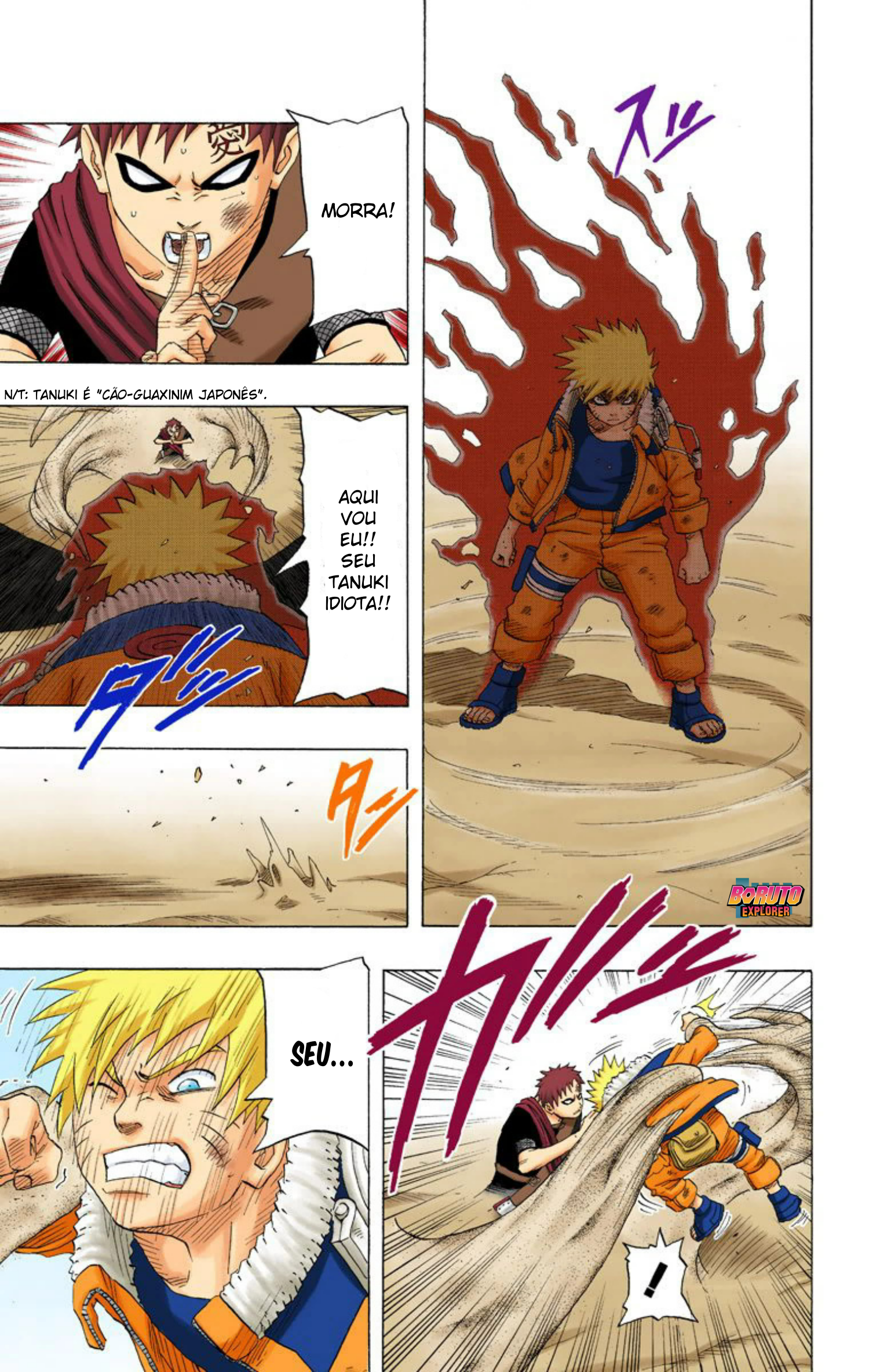 Read Naruto - Versão Colorida Oficial Manga Online