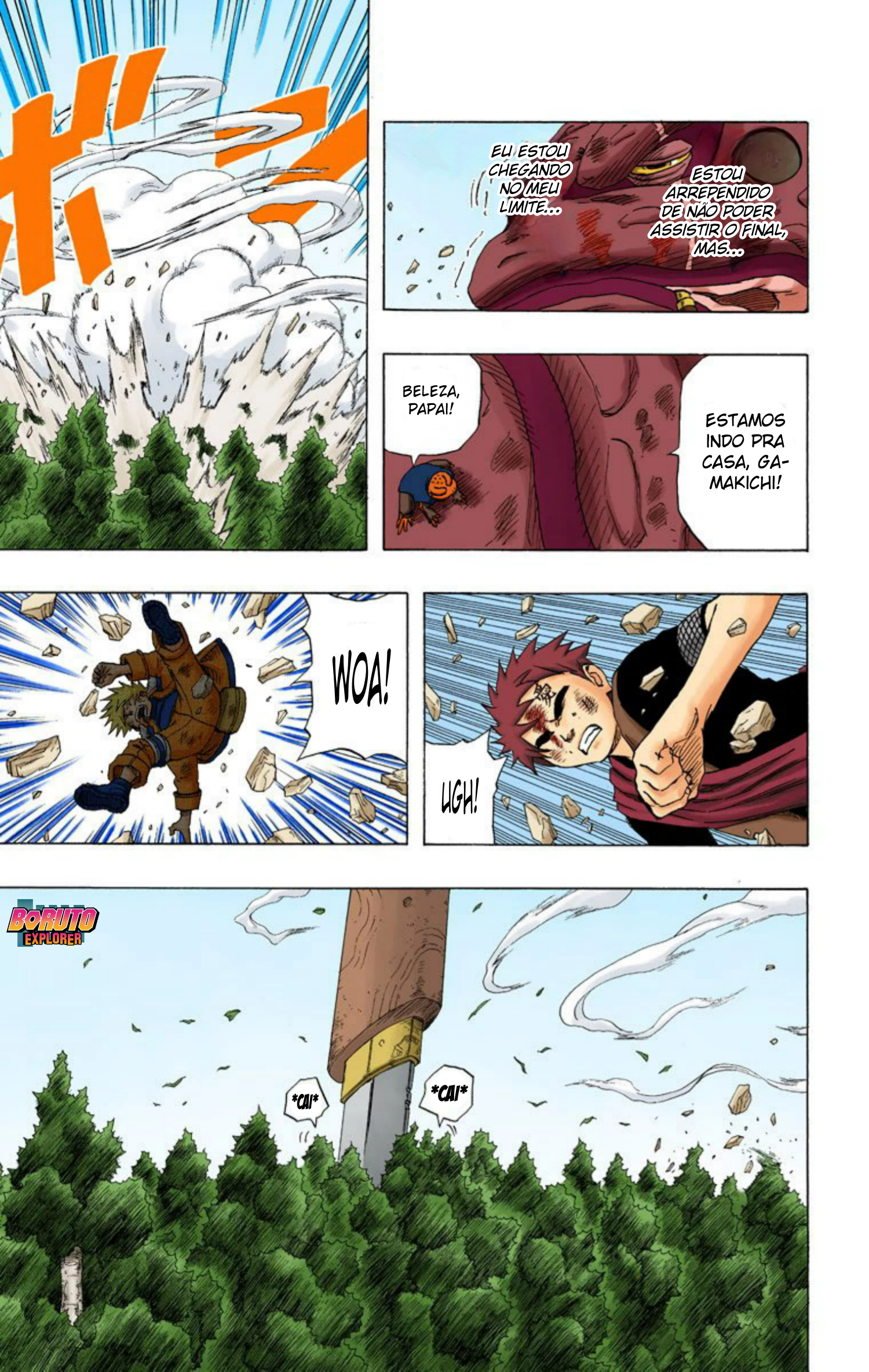 Read Naruto - Versão Colorida Oficial Manga Online