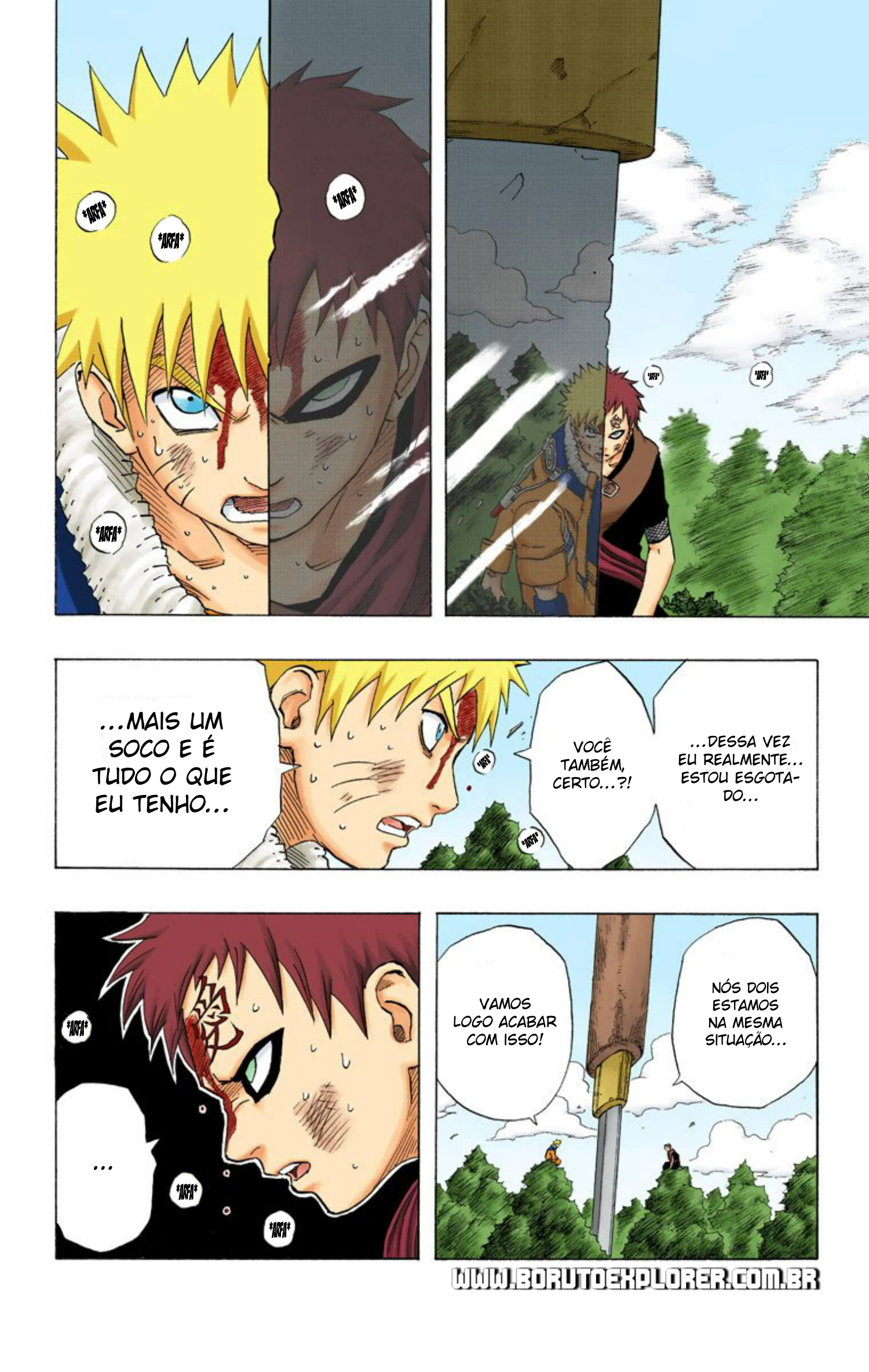 Read Naruto - Versão Colorida Oficial Manga Online