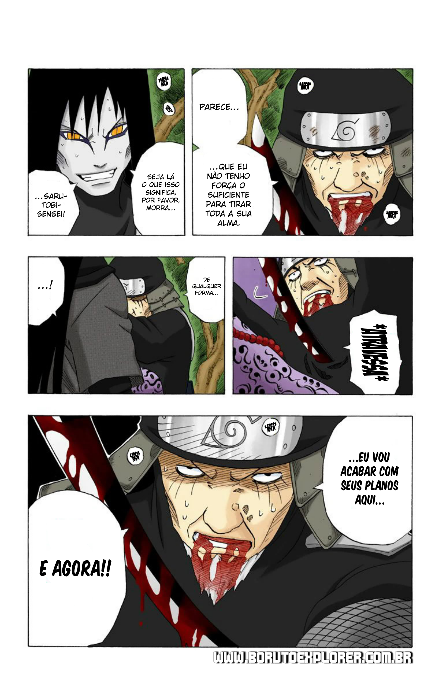 Read Naruto - Versão Colorida Oficial Manga Online