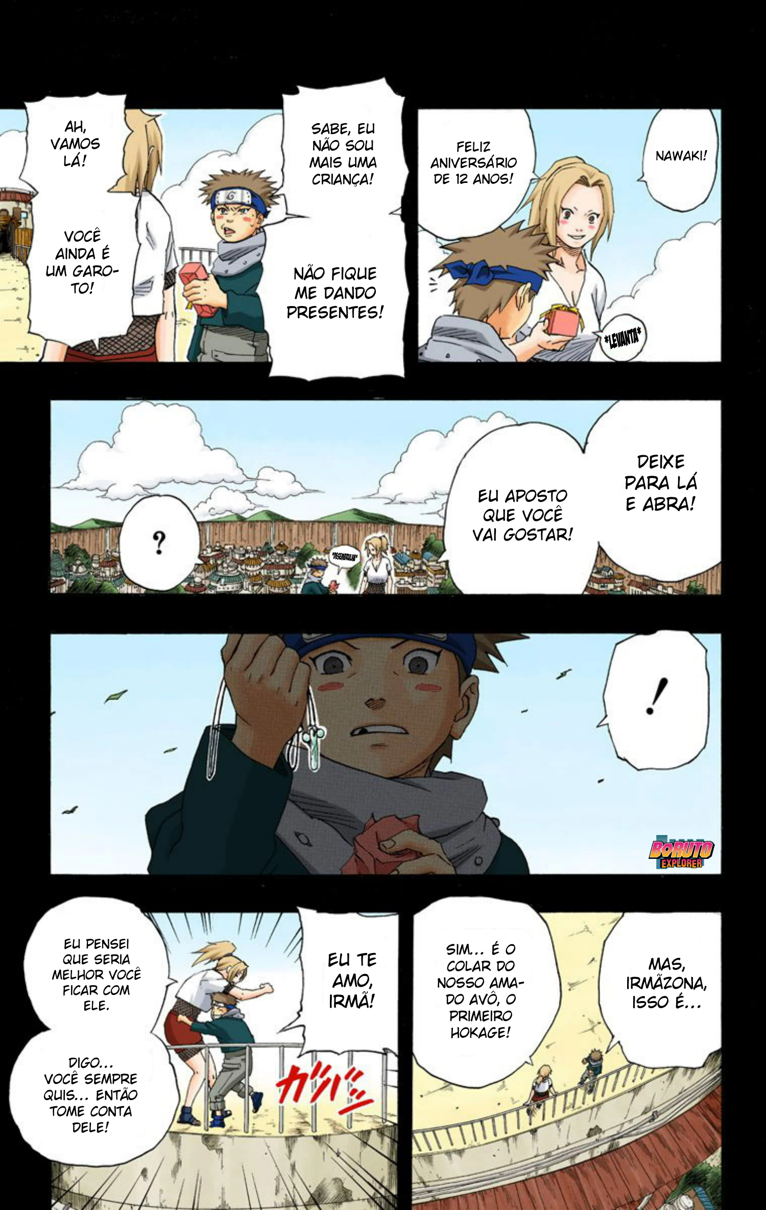 Read Naruto - Versão Colorida Oficial Manga Online