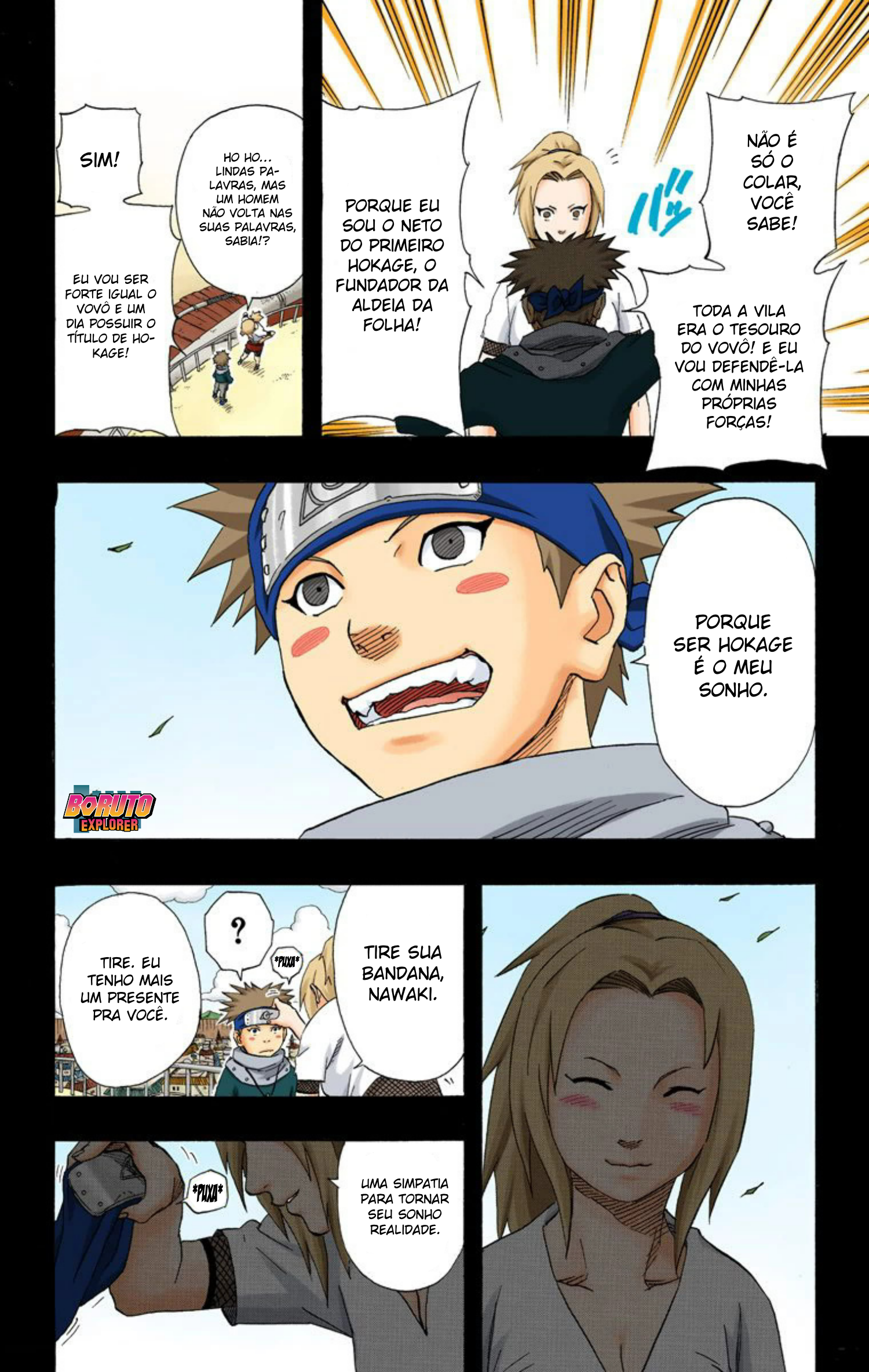 Read Naruto - Versão Colorida Oficial Manga Online