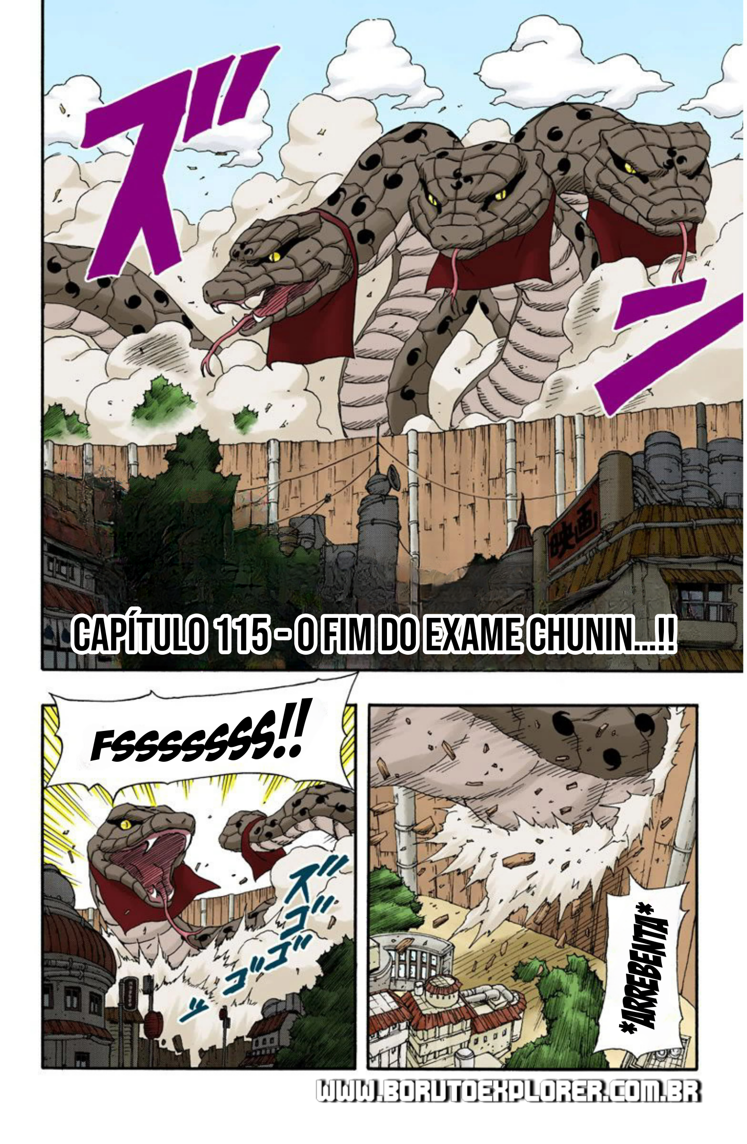 Read Naruto - Versão Colorida Oficial Manga Online