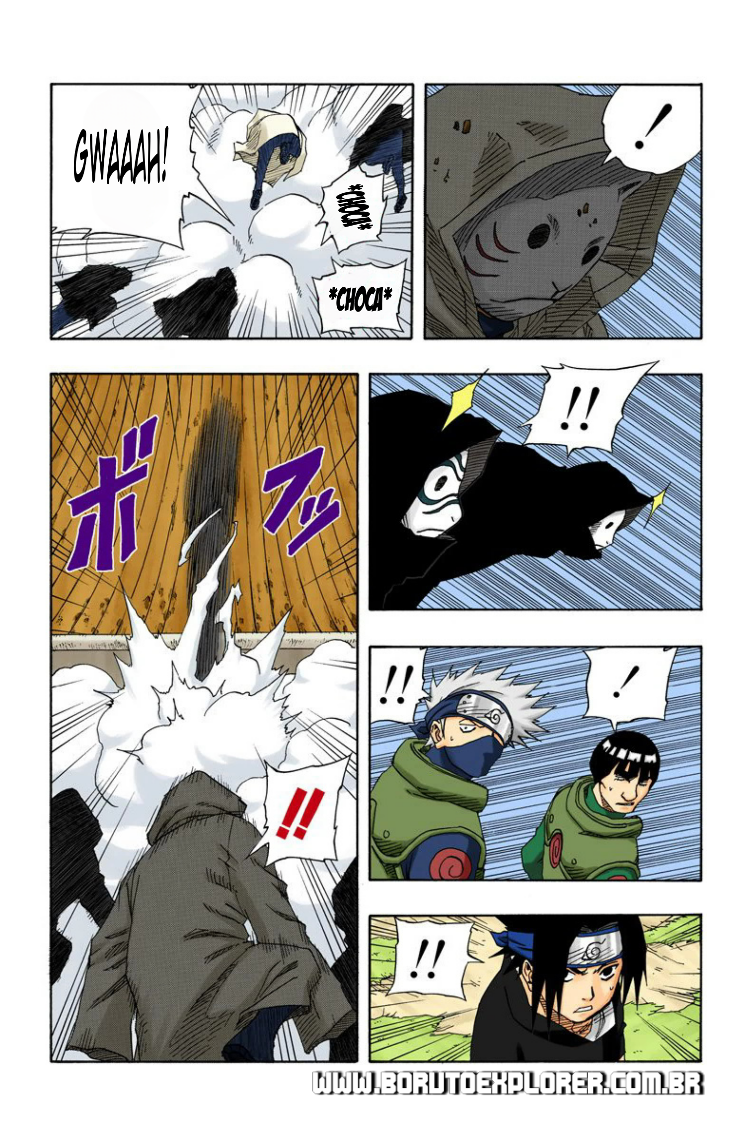 Read Naruto - Versão Colorida Oficial Manga Online