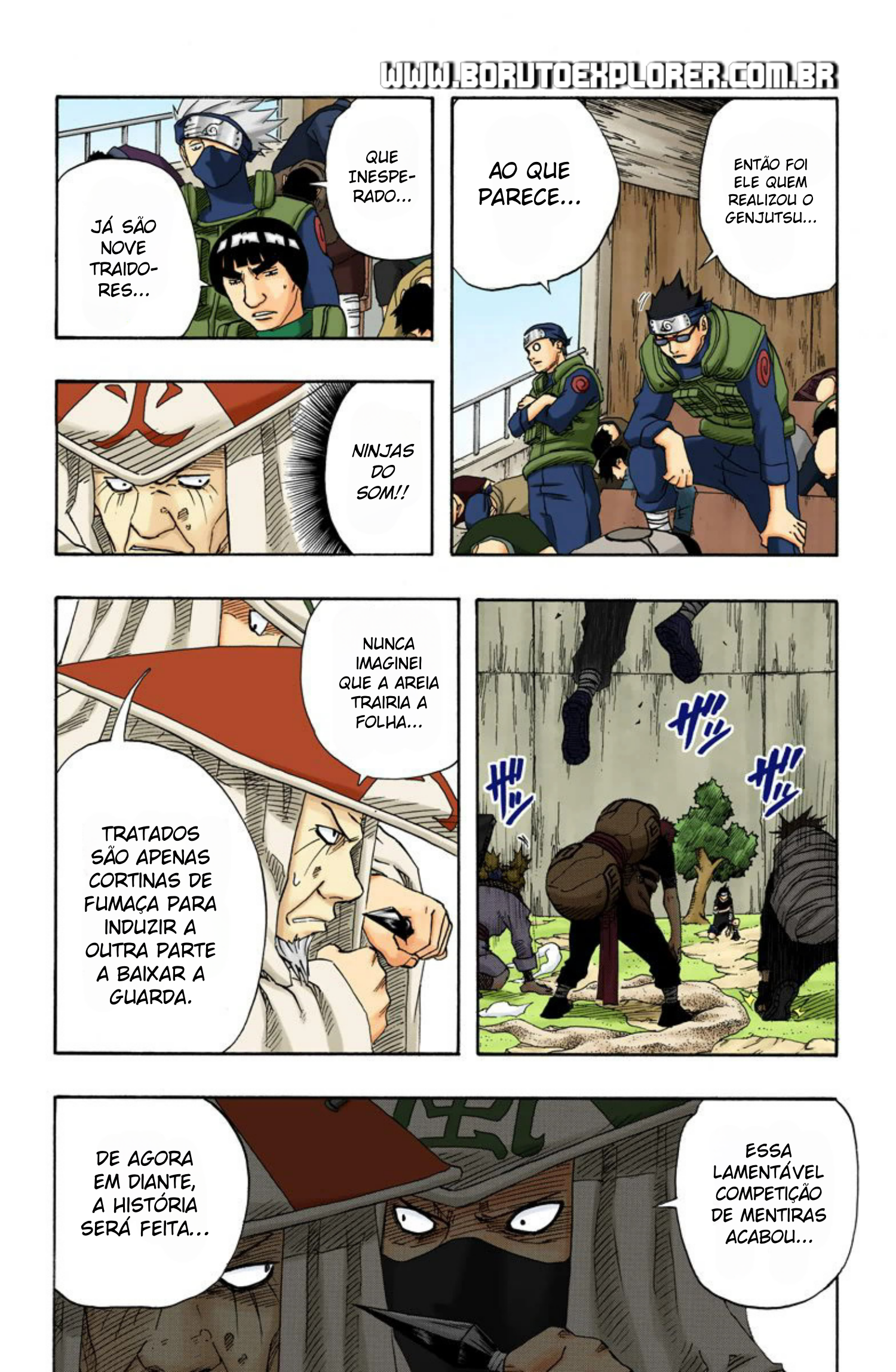 Read Naruto - Versão Colorida Oficial Manga Online
