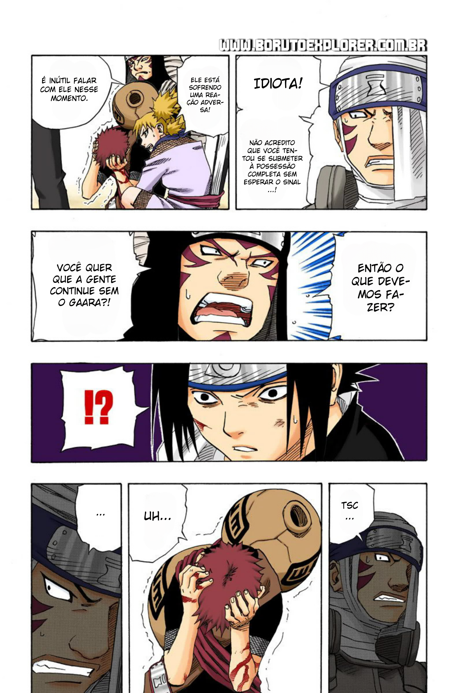 Read Naruto - Versão Colorida Oficial Manga Online