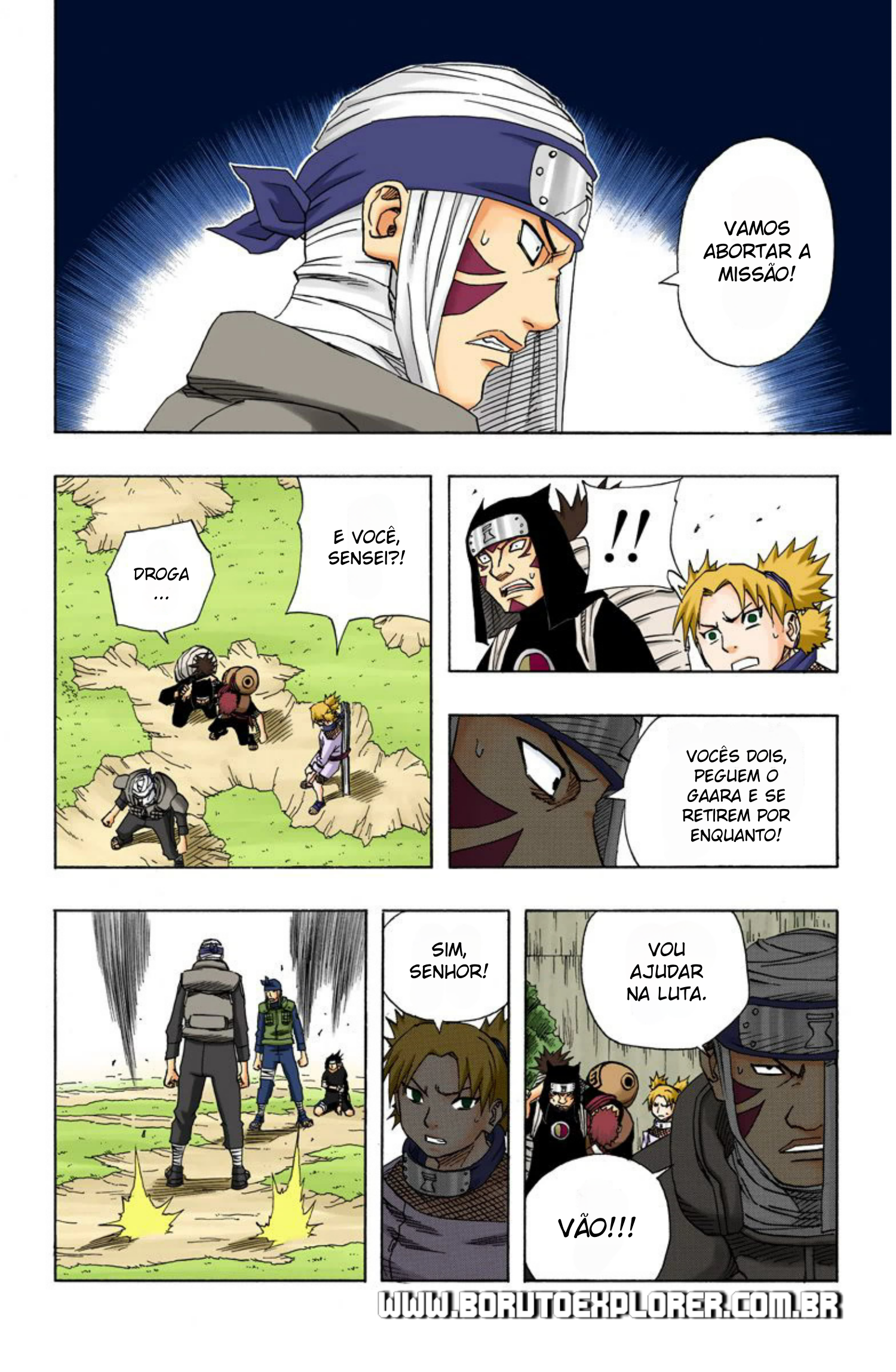 Read Naruto - Versão Colorida Oficial Manga Online