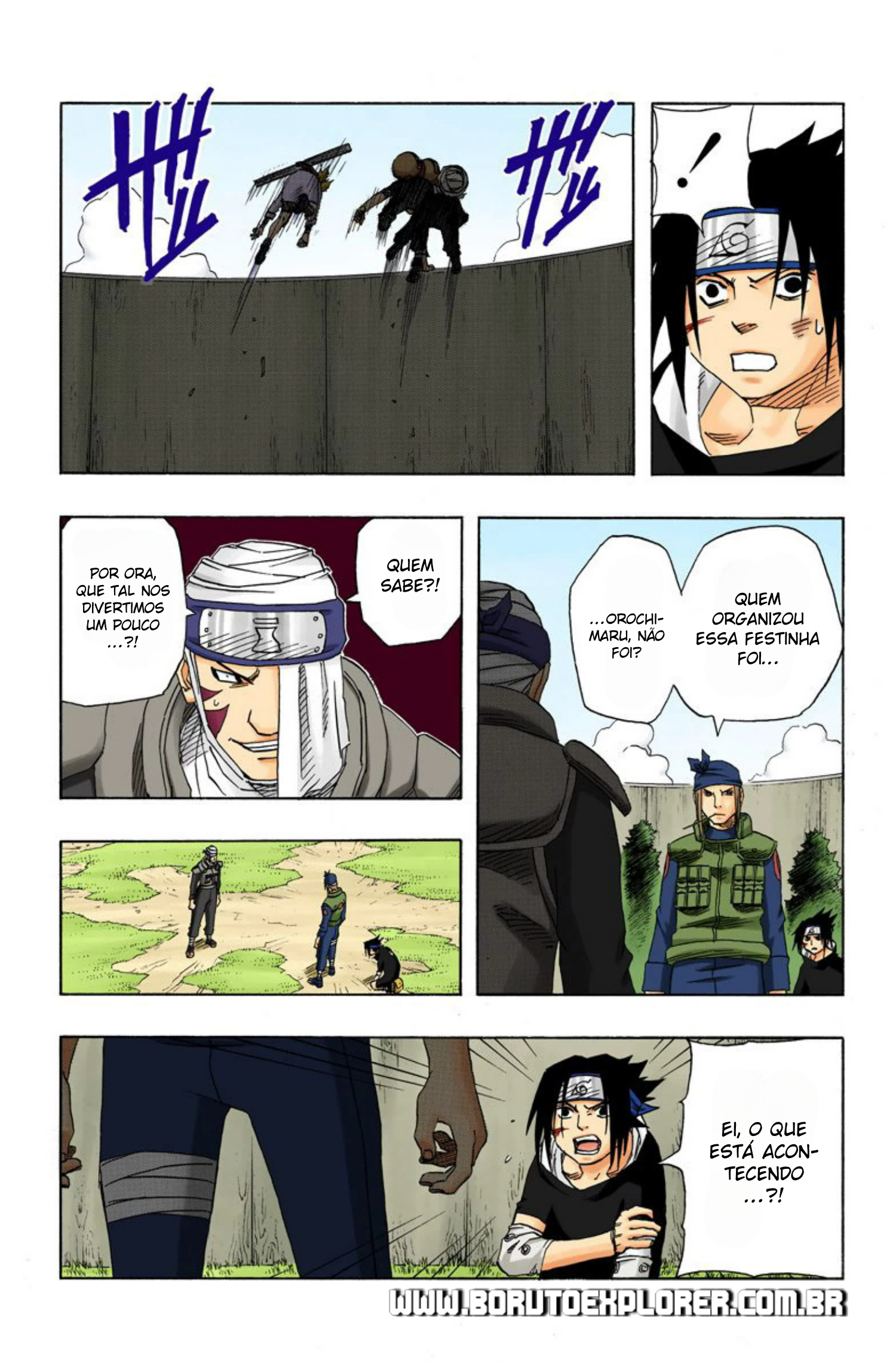 Read Naruto - Versão Colorida Oficial Manga Online