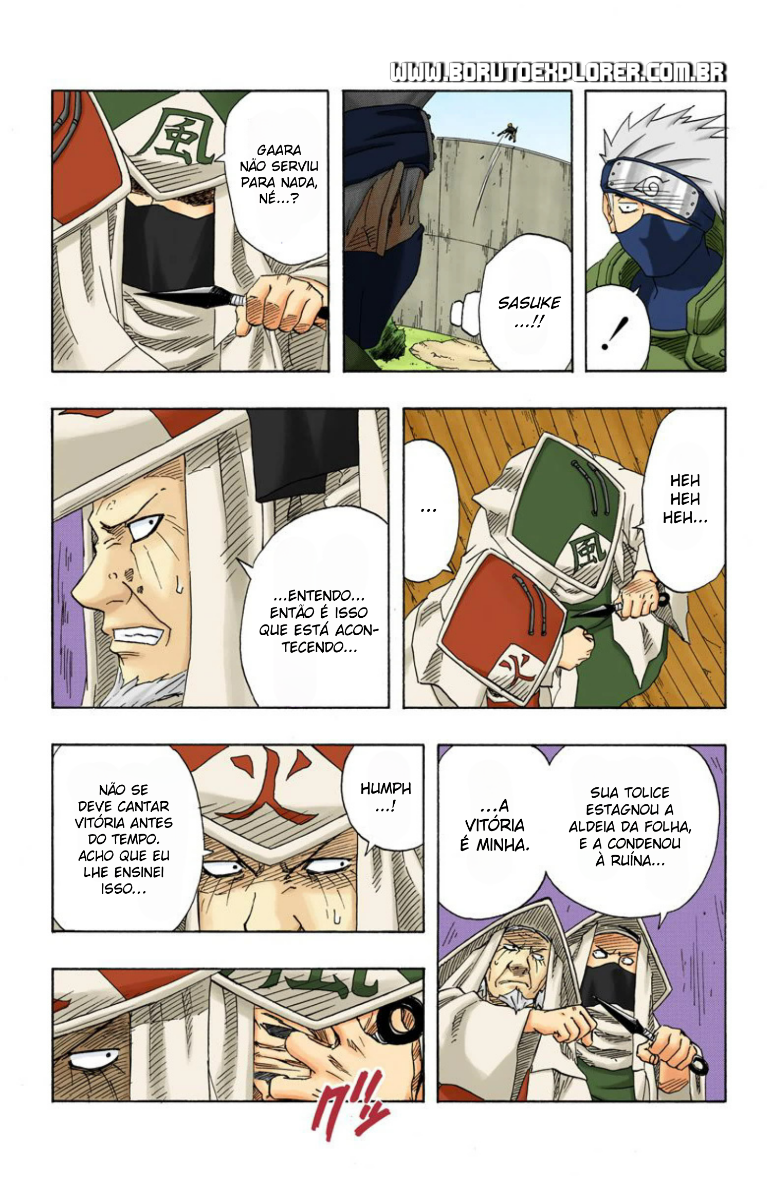 Read Naruto - Versão Colorida Oficial Manga Online