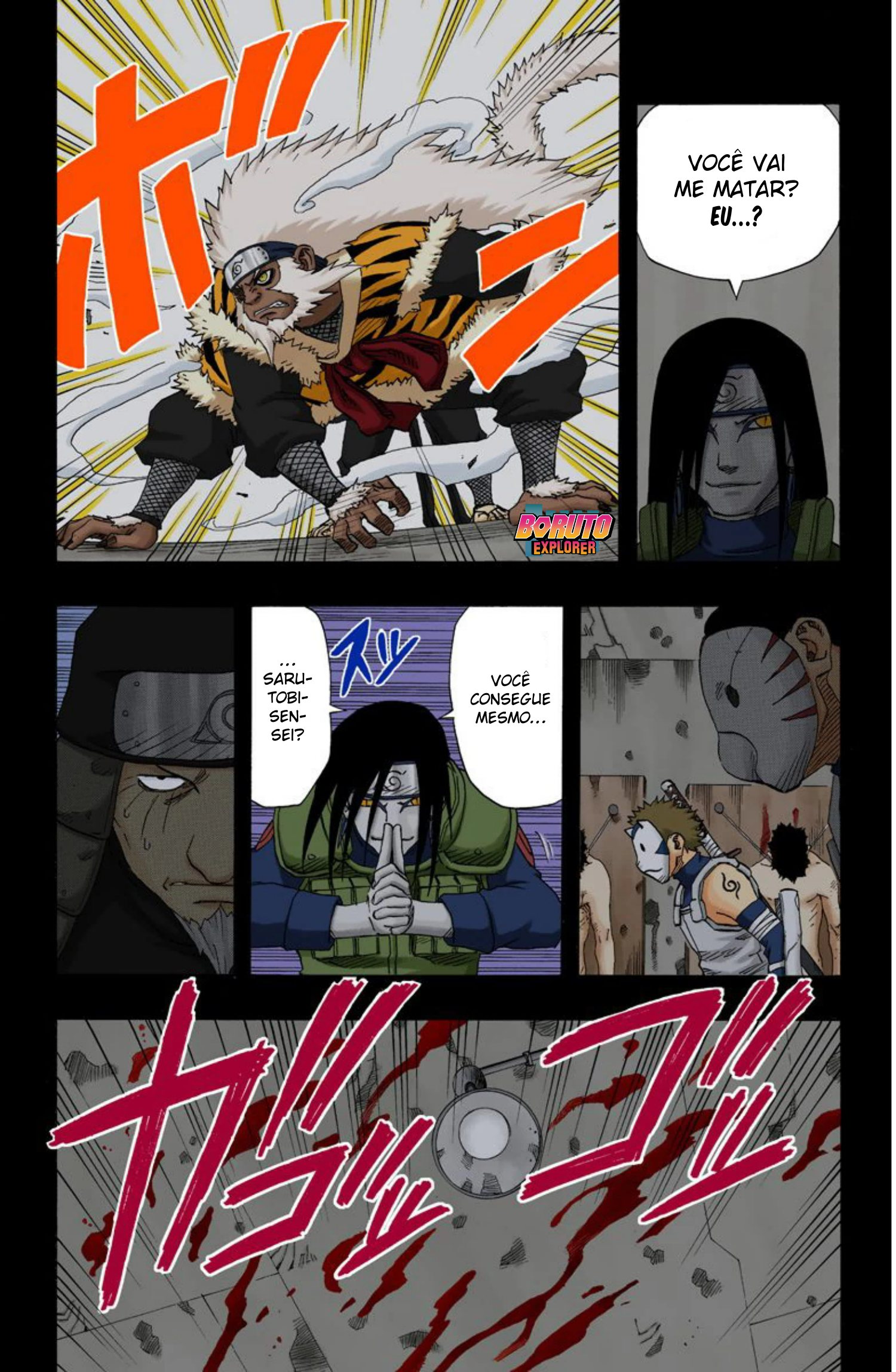 Read Naruto - Versão Colorida Oficial Manga Online