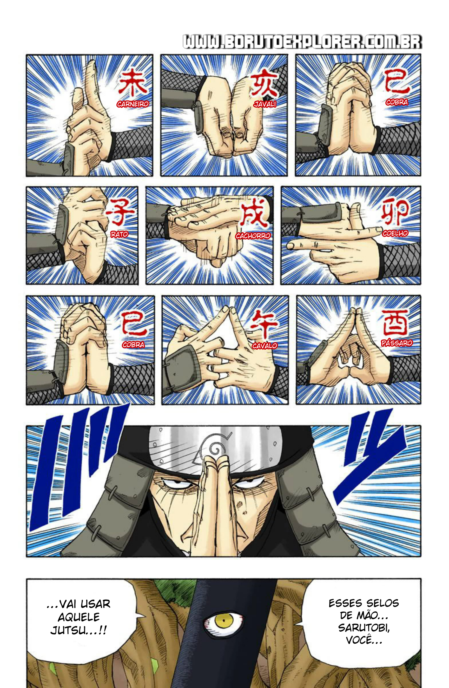 Read Naruto - Versão Colorida Oficial Manga Online