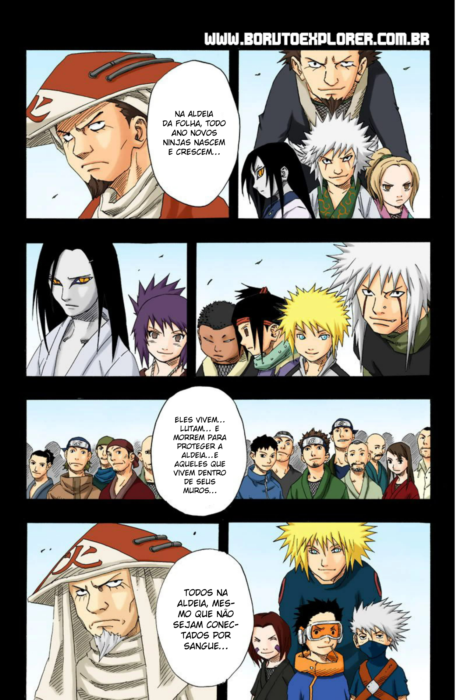 Read Naruto - Versão Colorida Oficial Manga Online