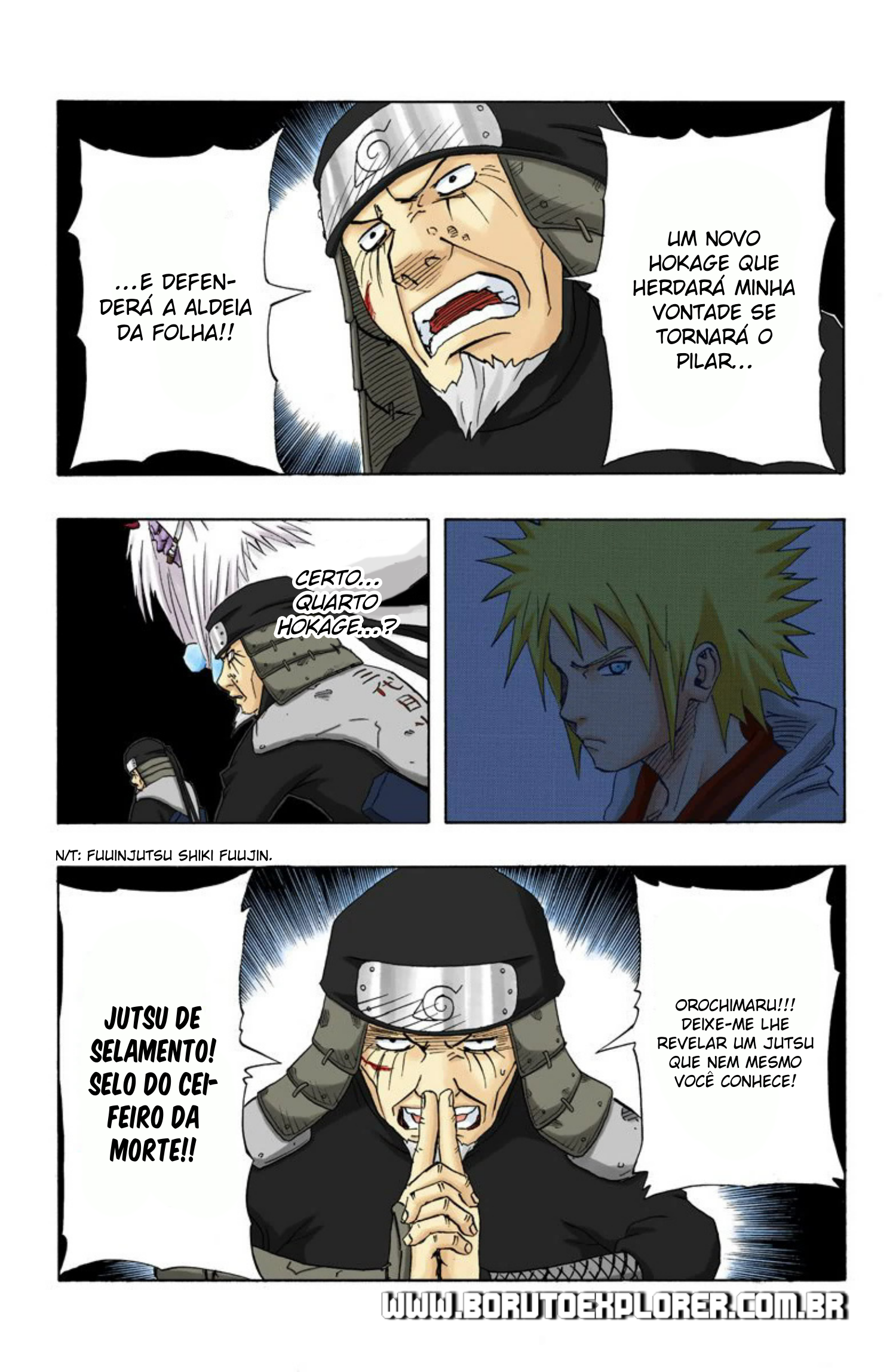 Read Naruto - Versão Colorida Oficial Manga Online