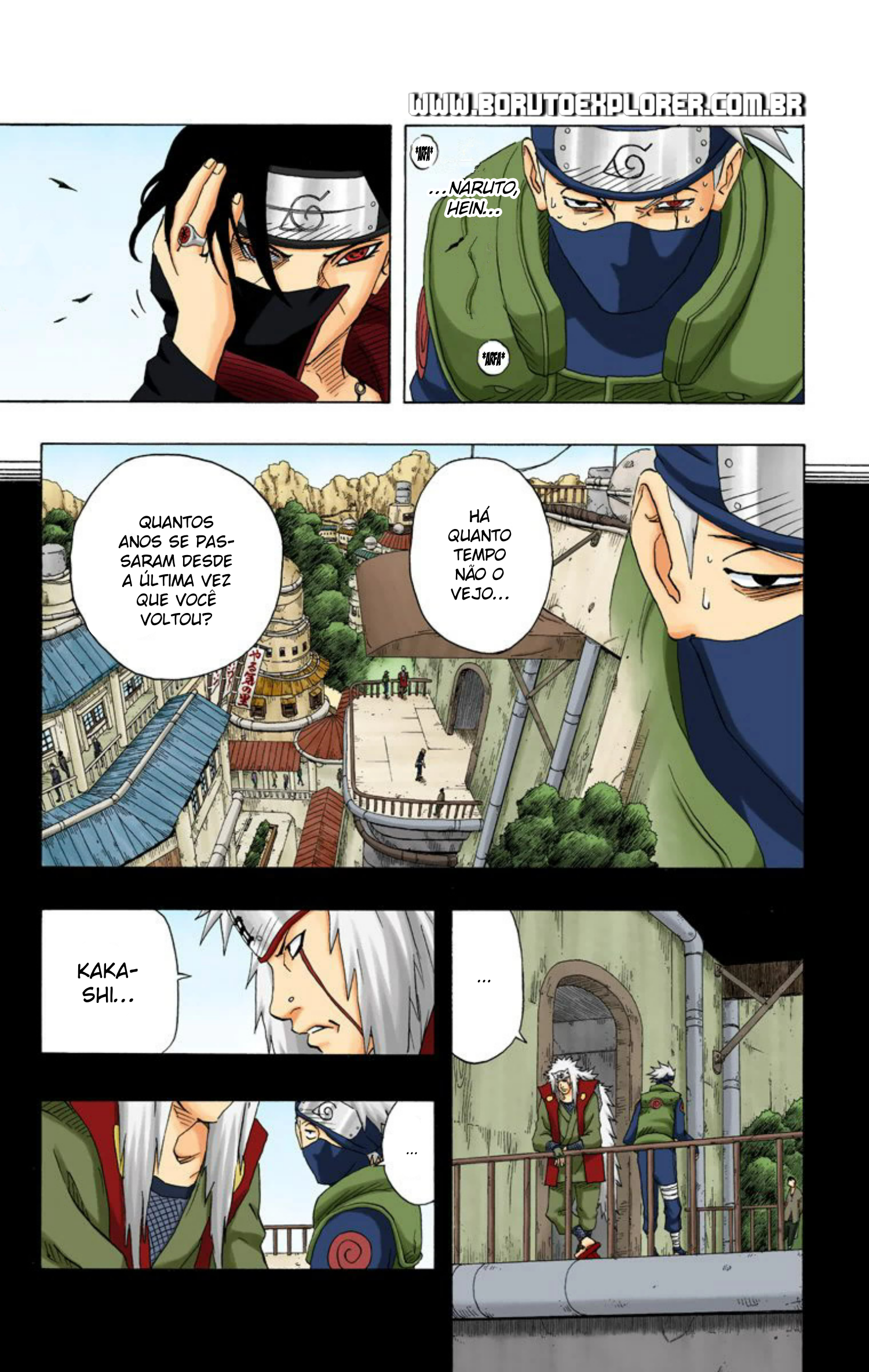 Read Naruto - Versão Colorida Oficial Manga Online