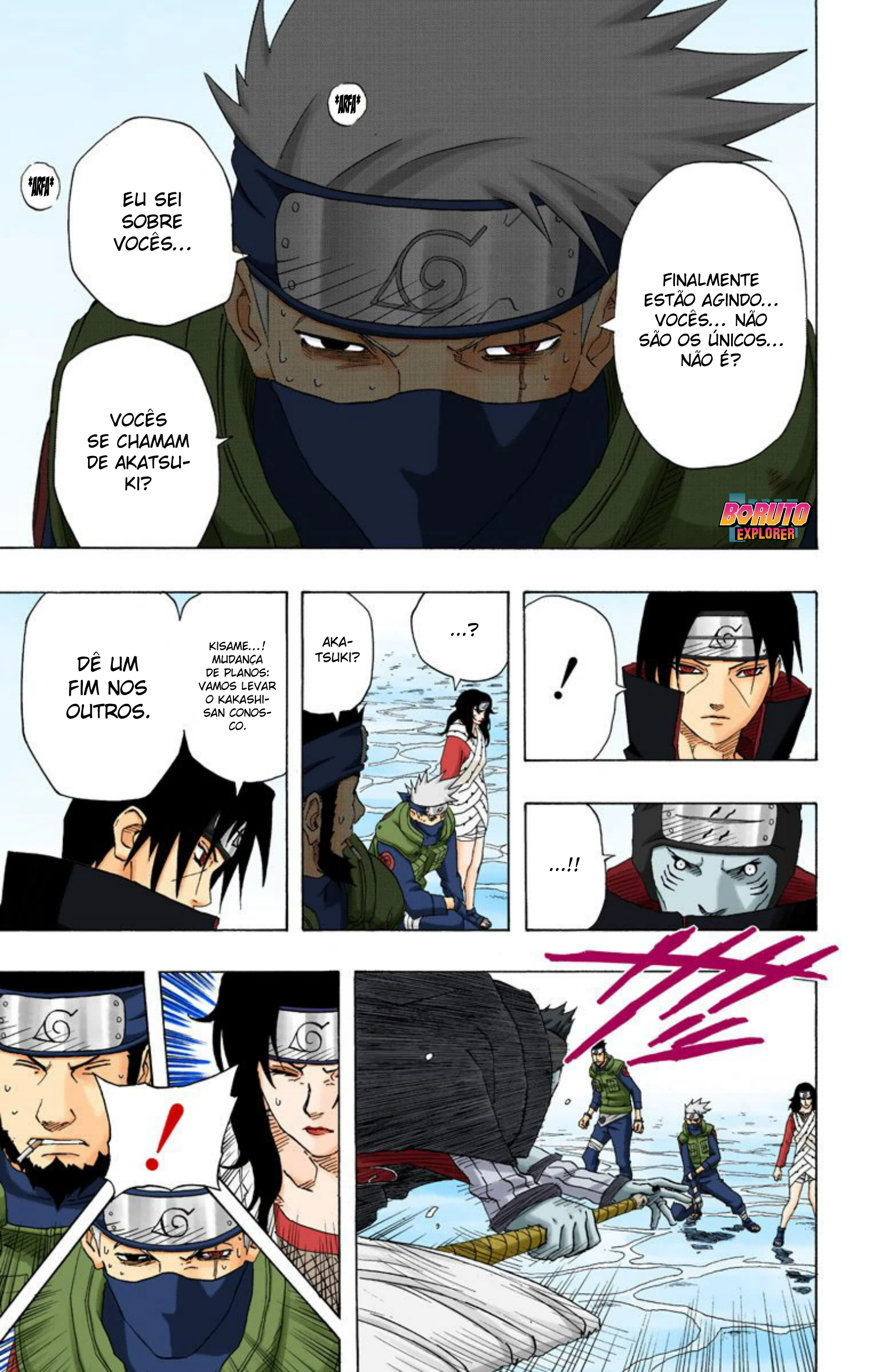 Read Naruto - Versão Colorida Oficial Manga Online