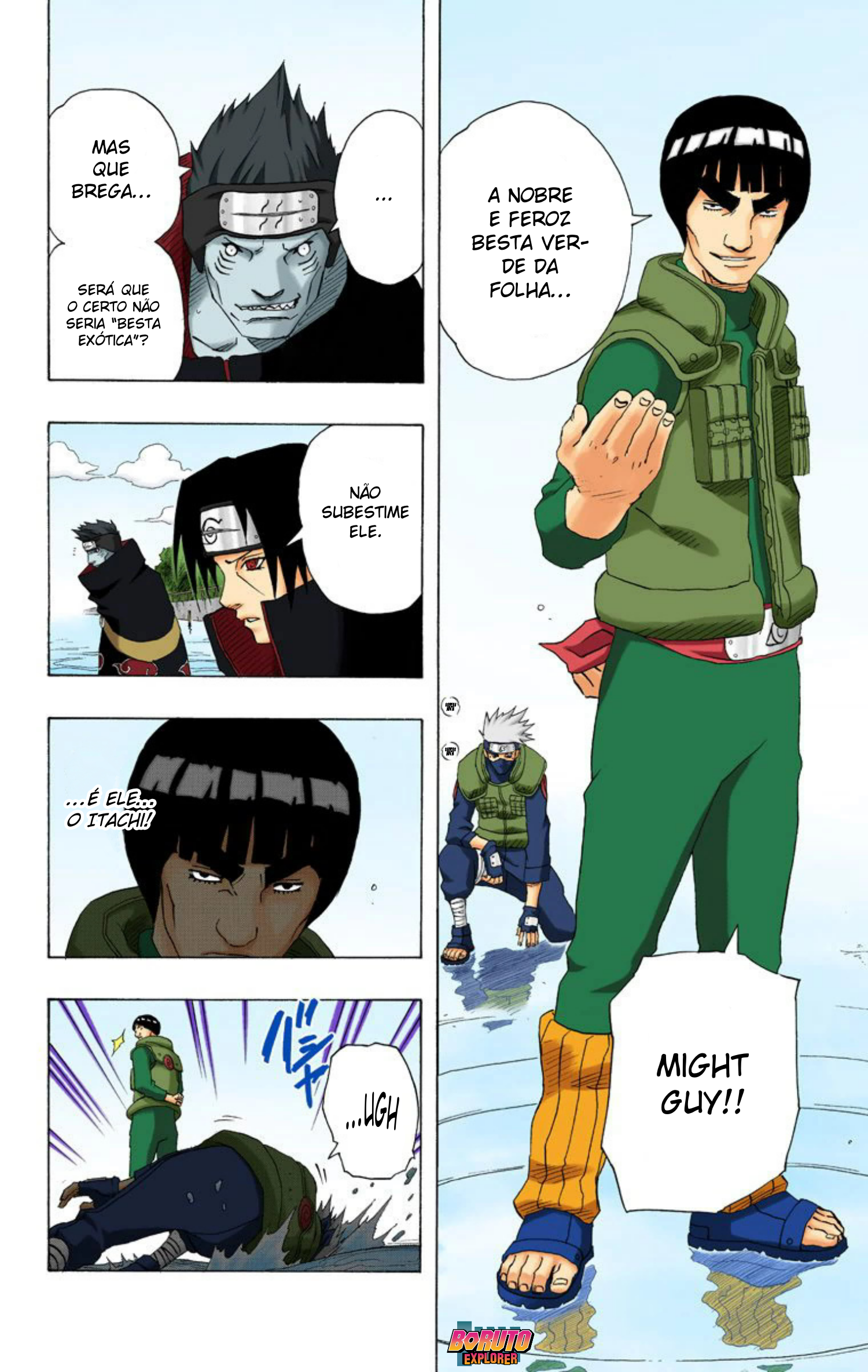 Read Naruto - Versão Colorida Oficial Manga Online