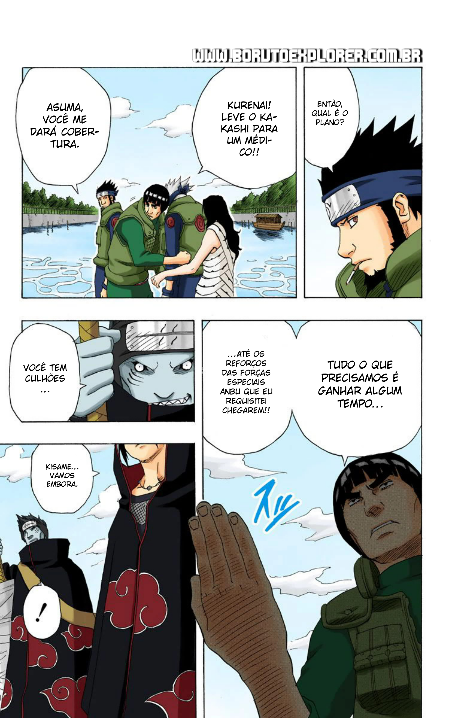 Read Naruto - Versão Colorida Oficial Manga Online