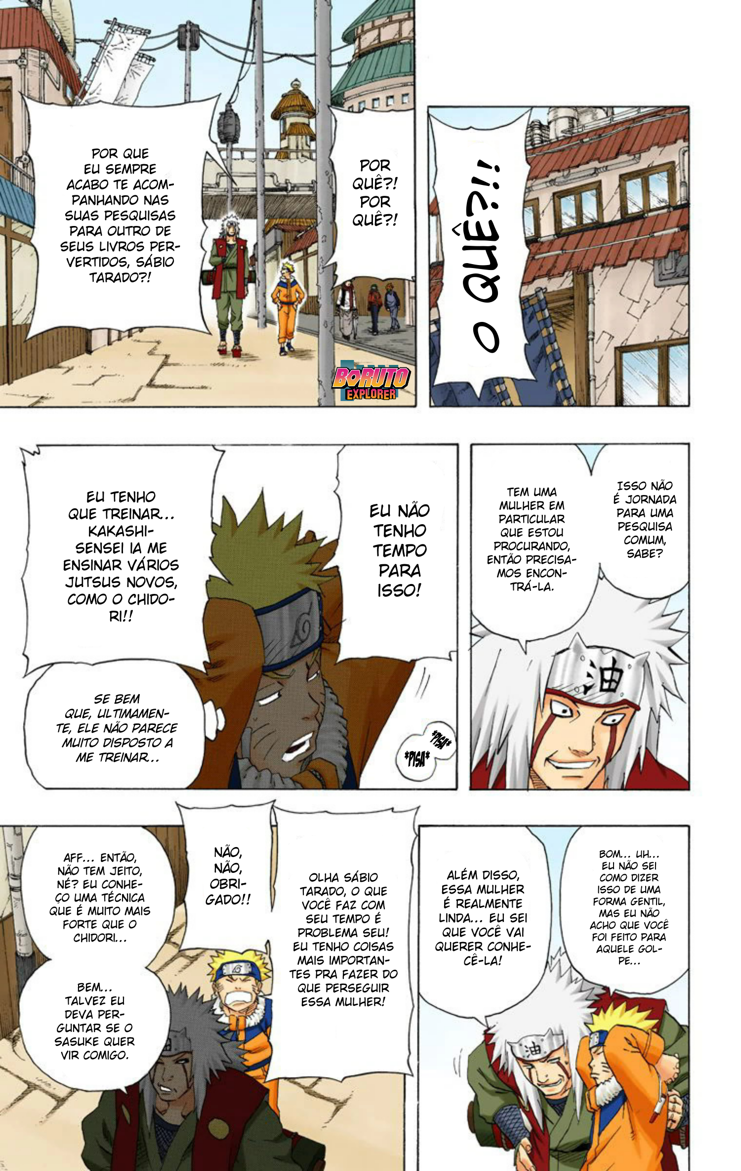 Read Naruto - Versão Colorida Oficial Manga Online
