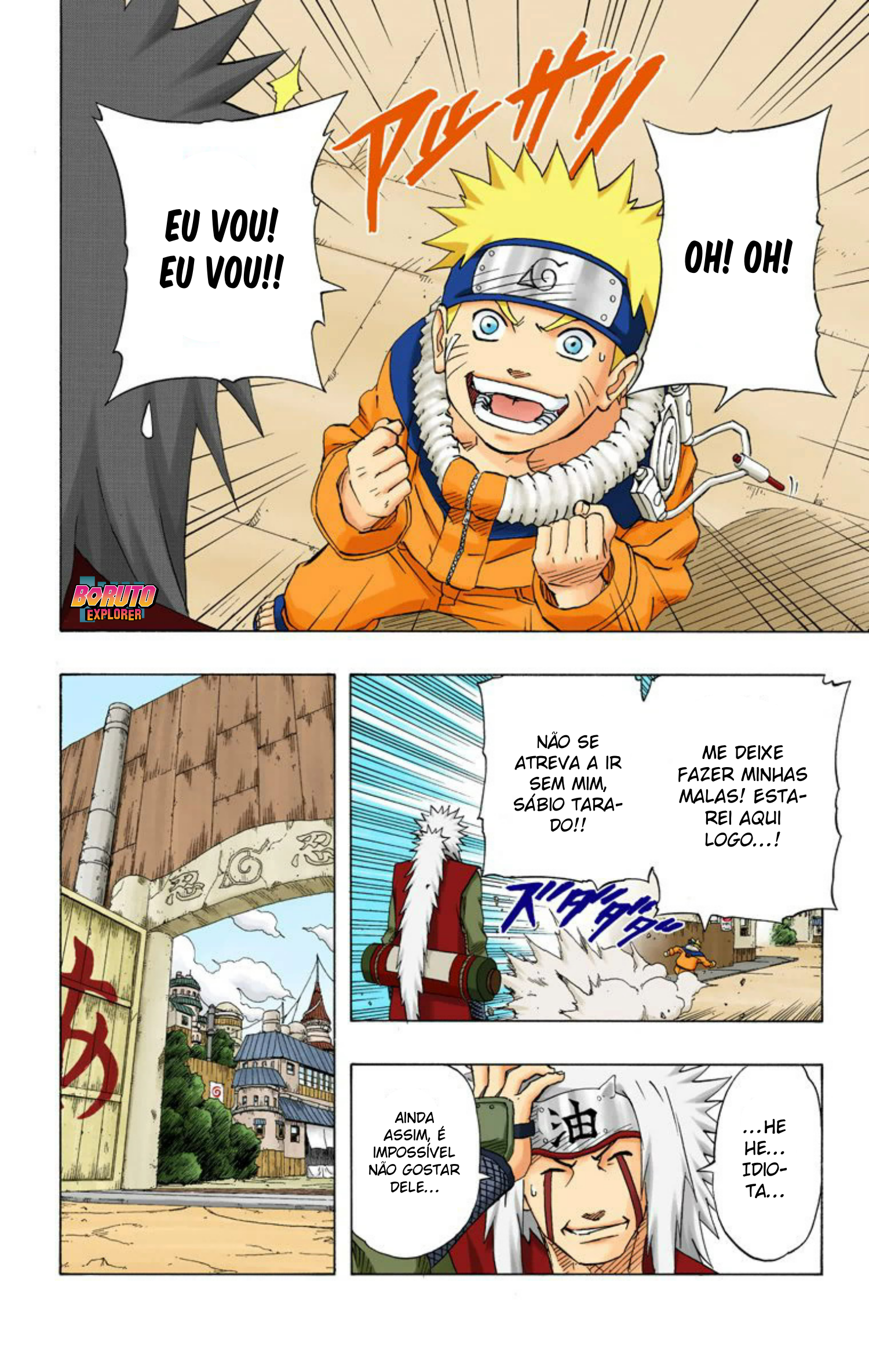 Read Naruto - Versão Colorida Oficial Manga Online