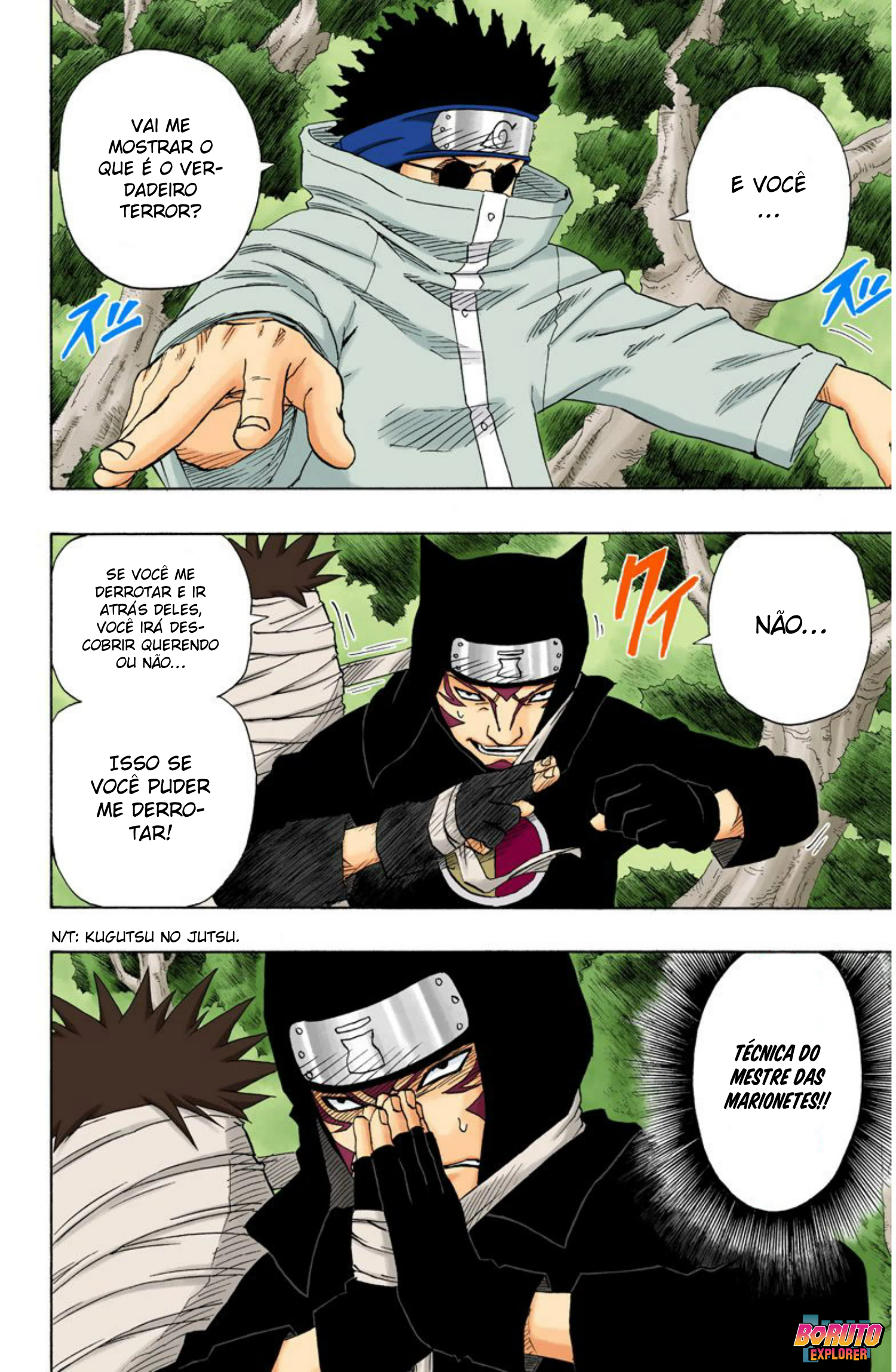 Read Naruto - Versão Colorida Oficial Manga Online