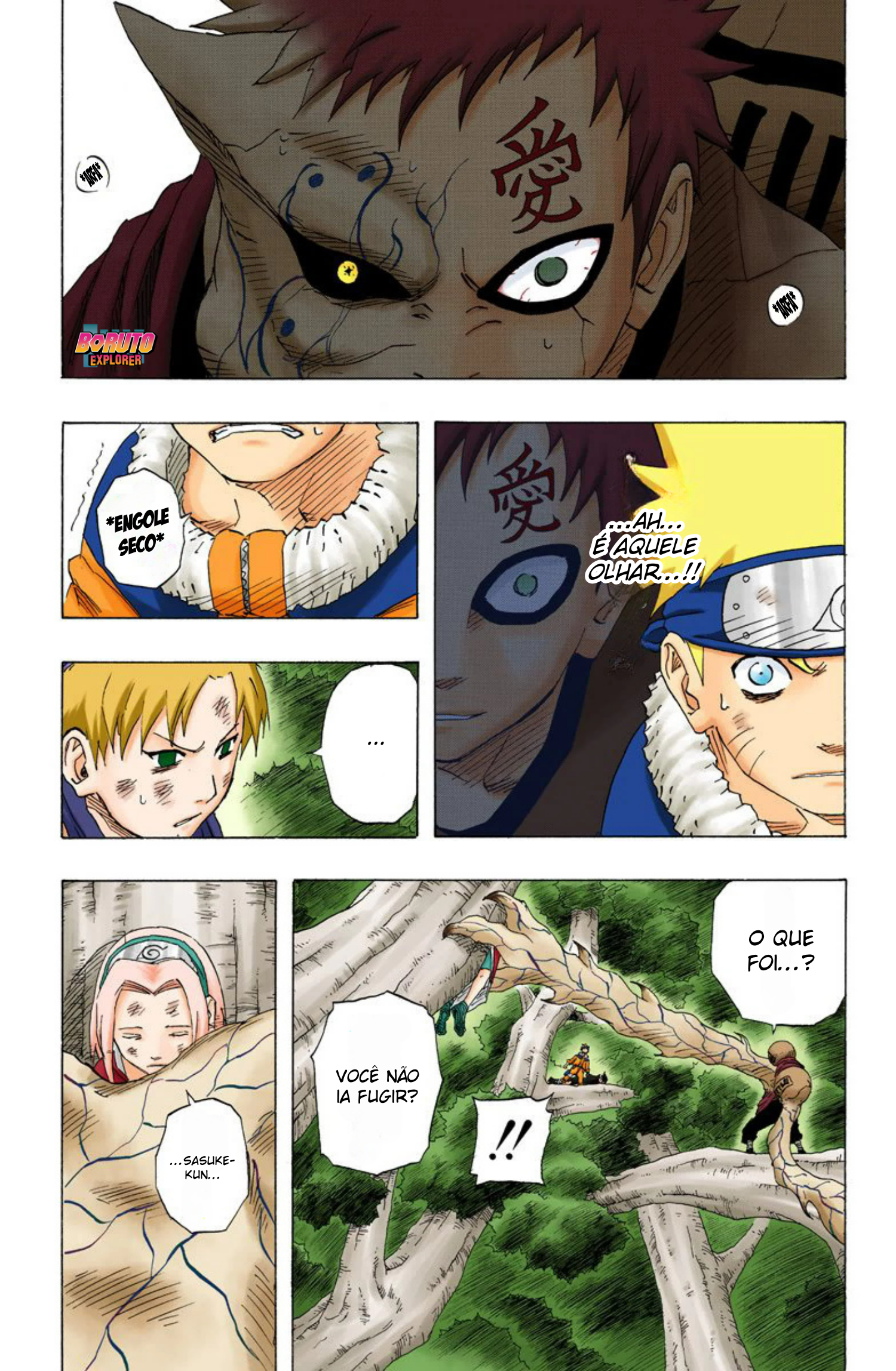 Read Naruto - Versão Colorida Oficial Manga Online