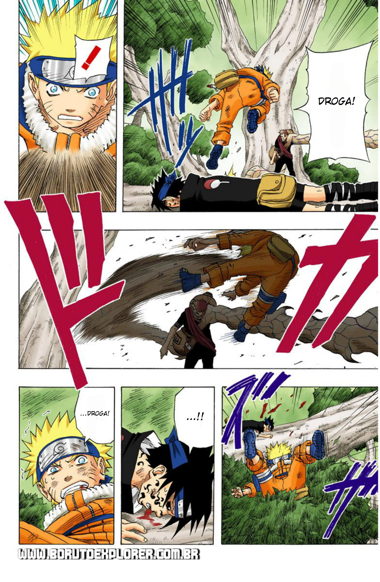 Read Naruto - Versão Colorida Oficial Manga Online