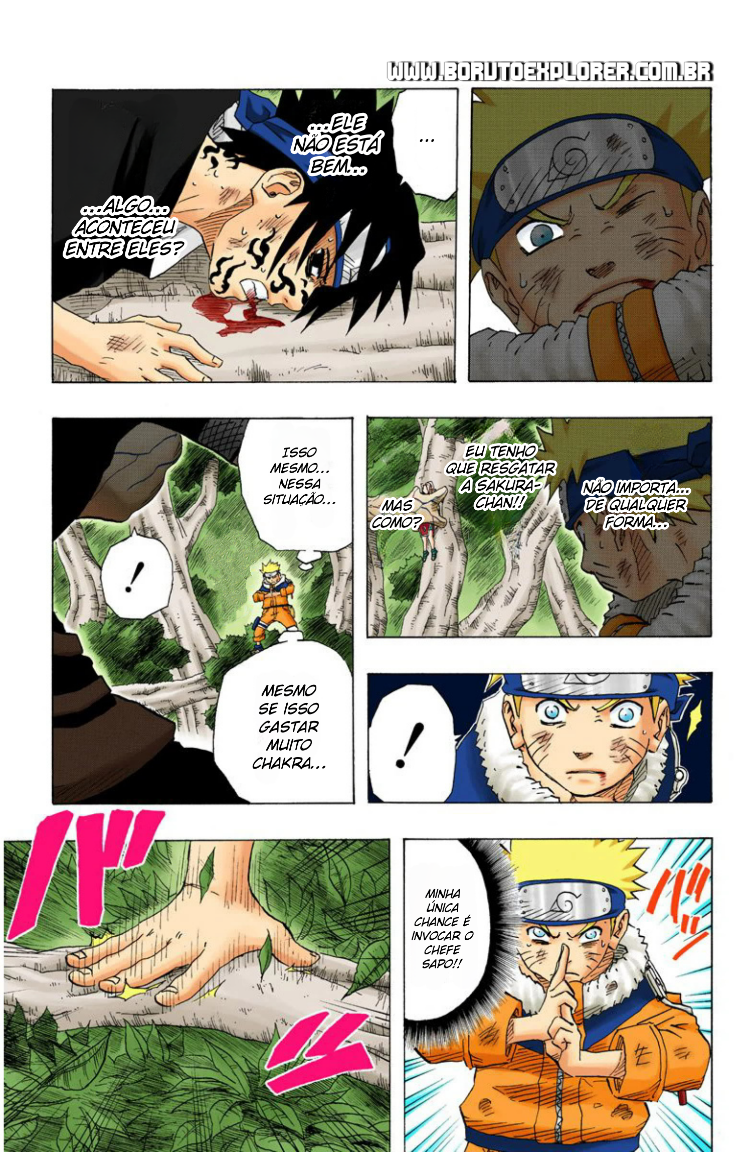 Read Naruto - Versão Colorida Oficial Manga Online
