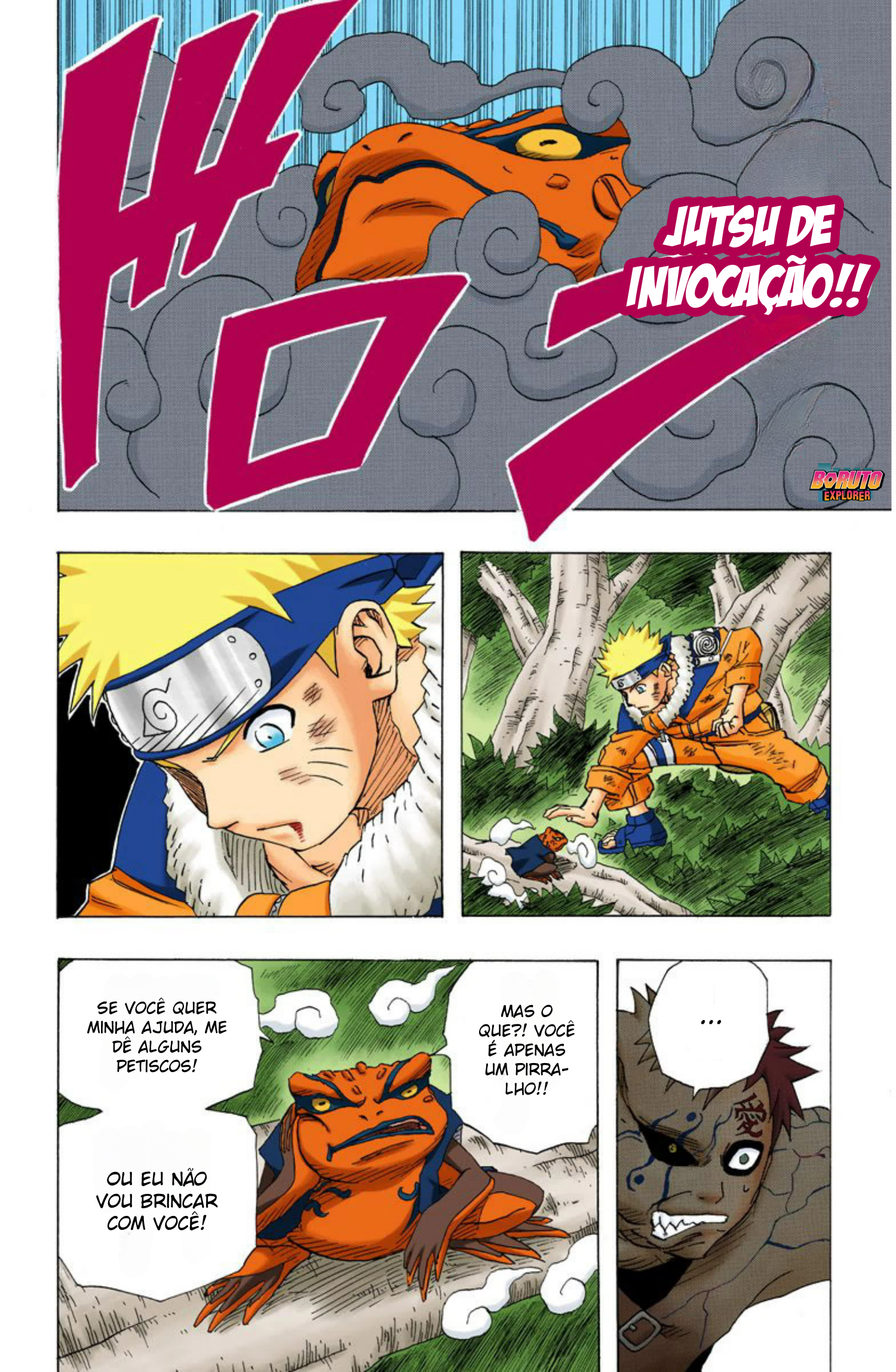 Read Naruto - Versão Colorida Oficial Manga Online