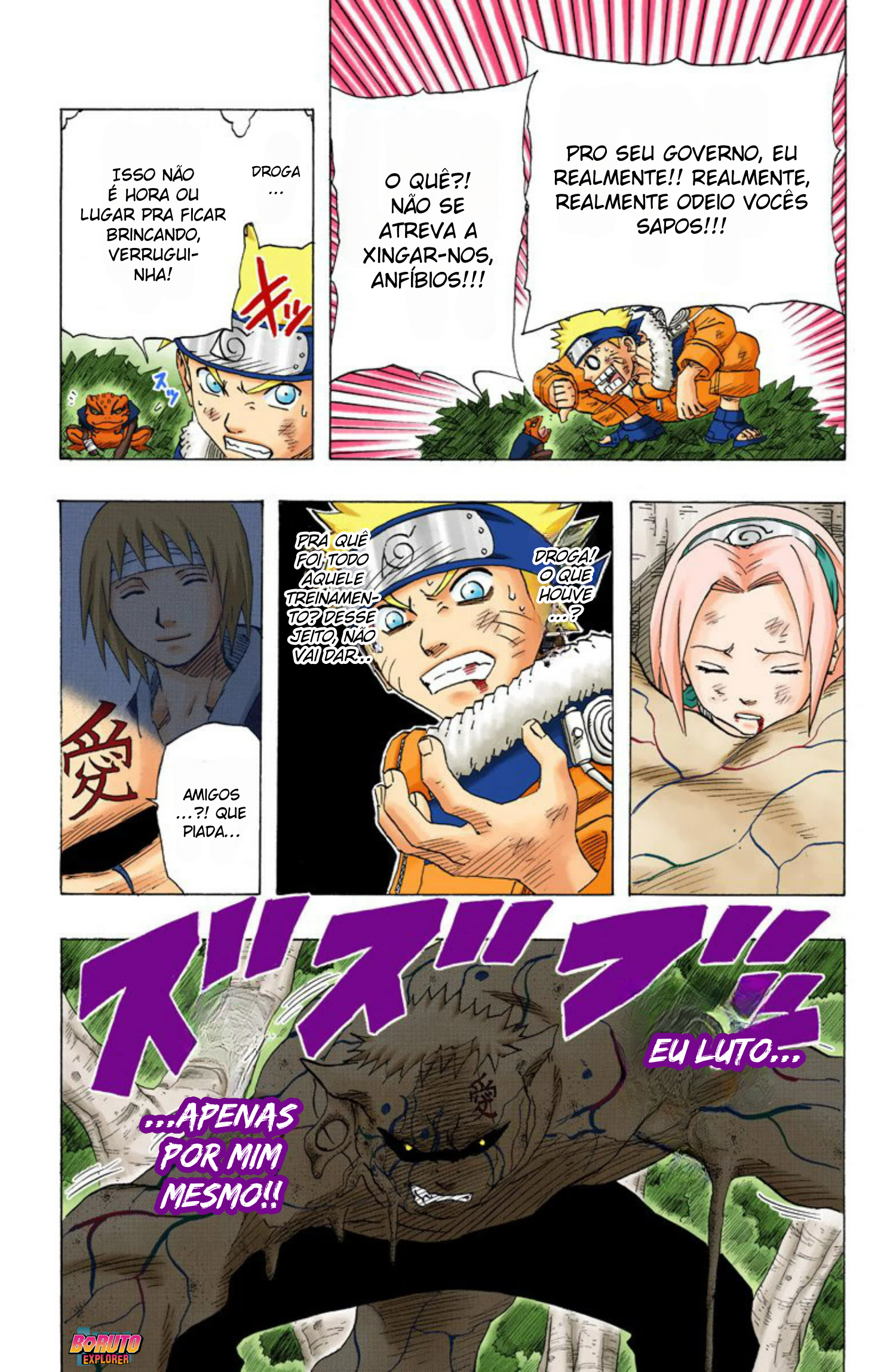 Read Naruto - Versão Colorida Oficial Manga Online