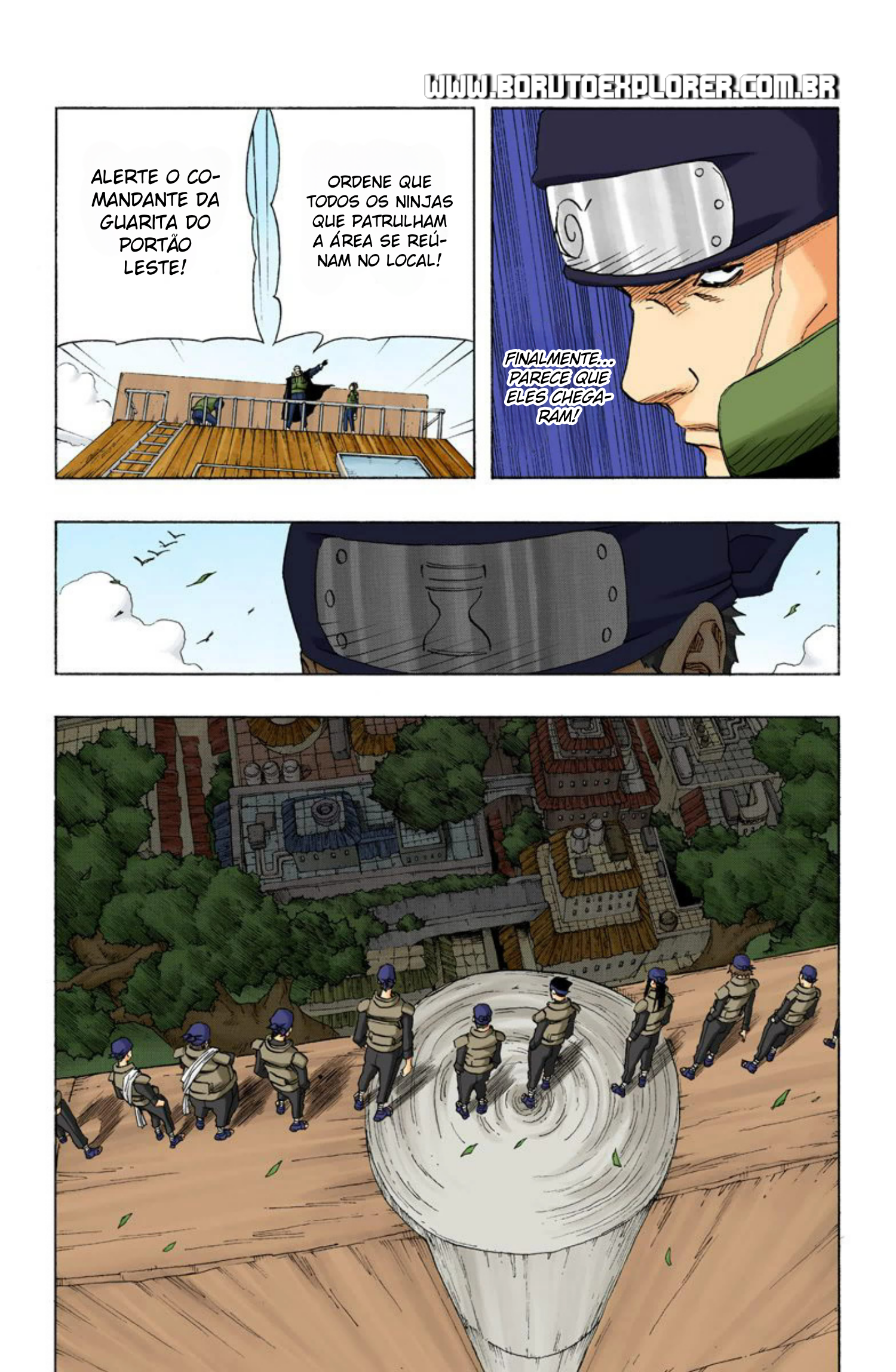 Read Naruto - Versão Colorida Oficial Manga Online