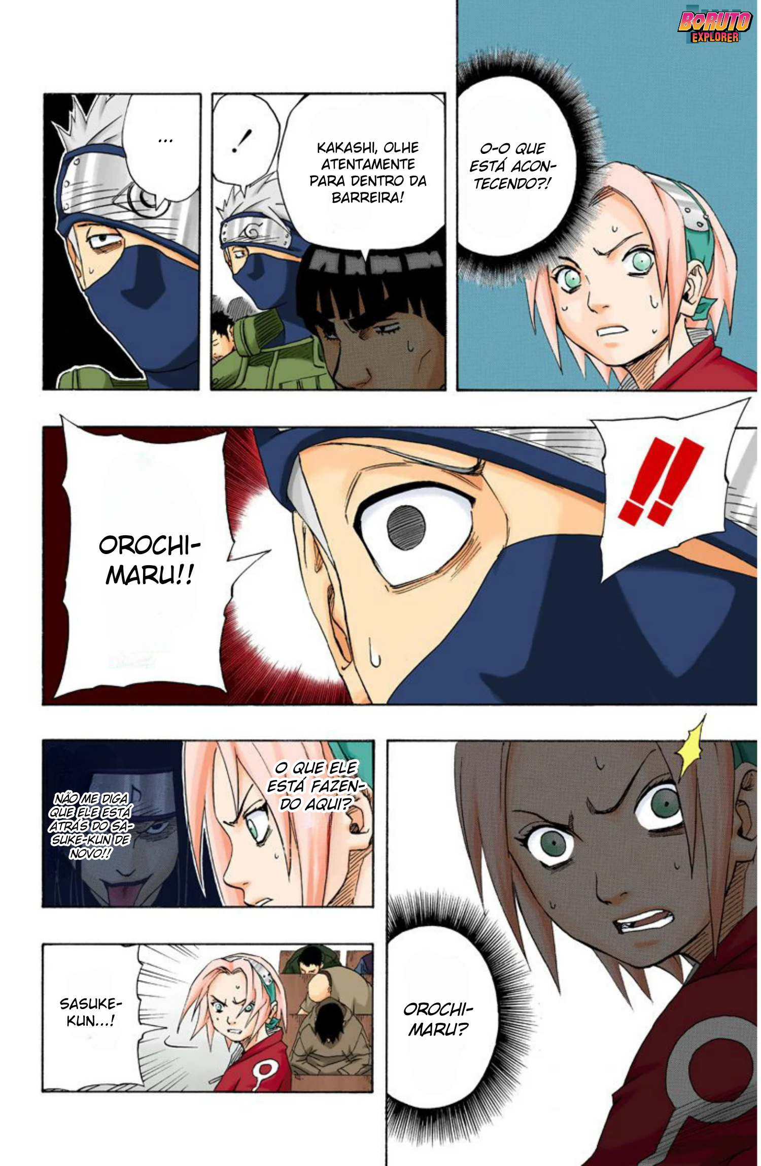 Read Naruto - Versão Colorida Oficial Manga Online