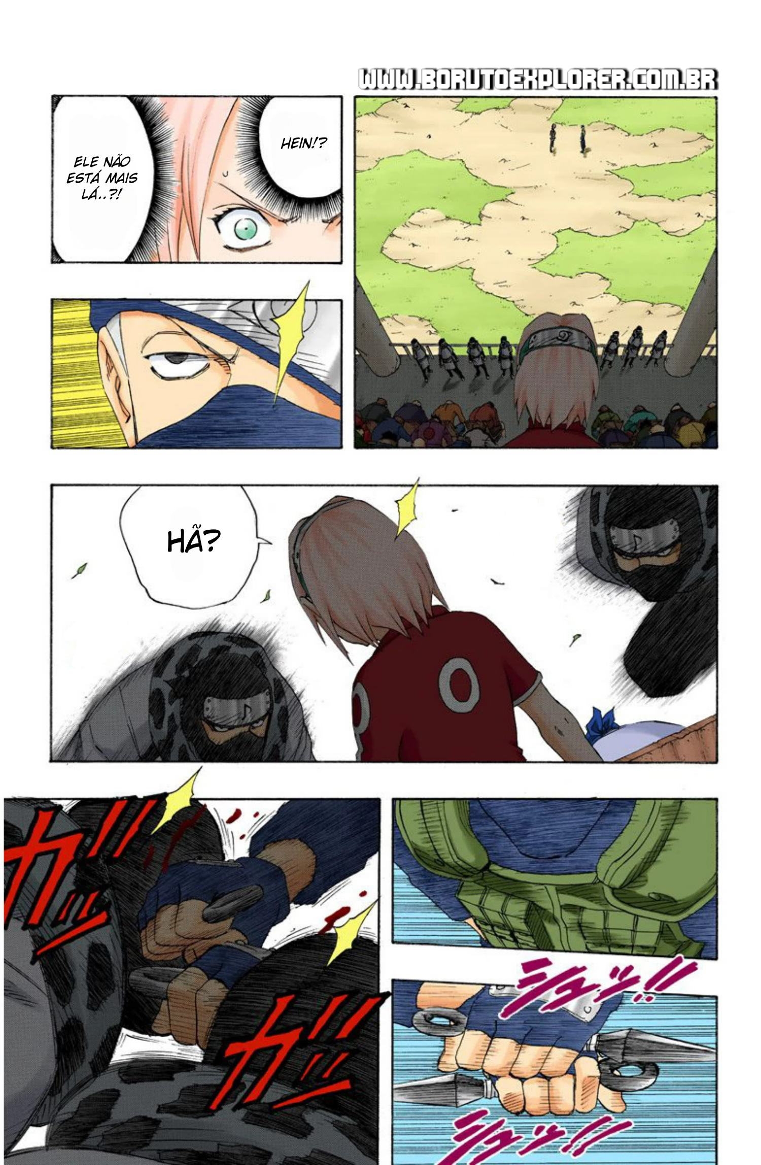 Read Naruto - Versão Colorida Oficial Manga Online