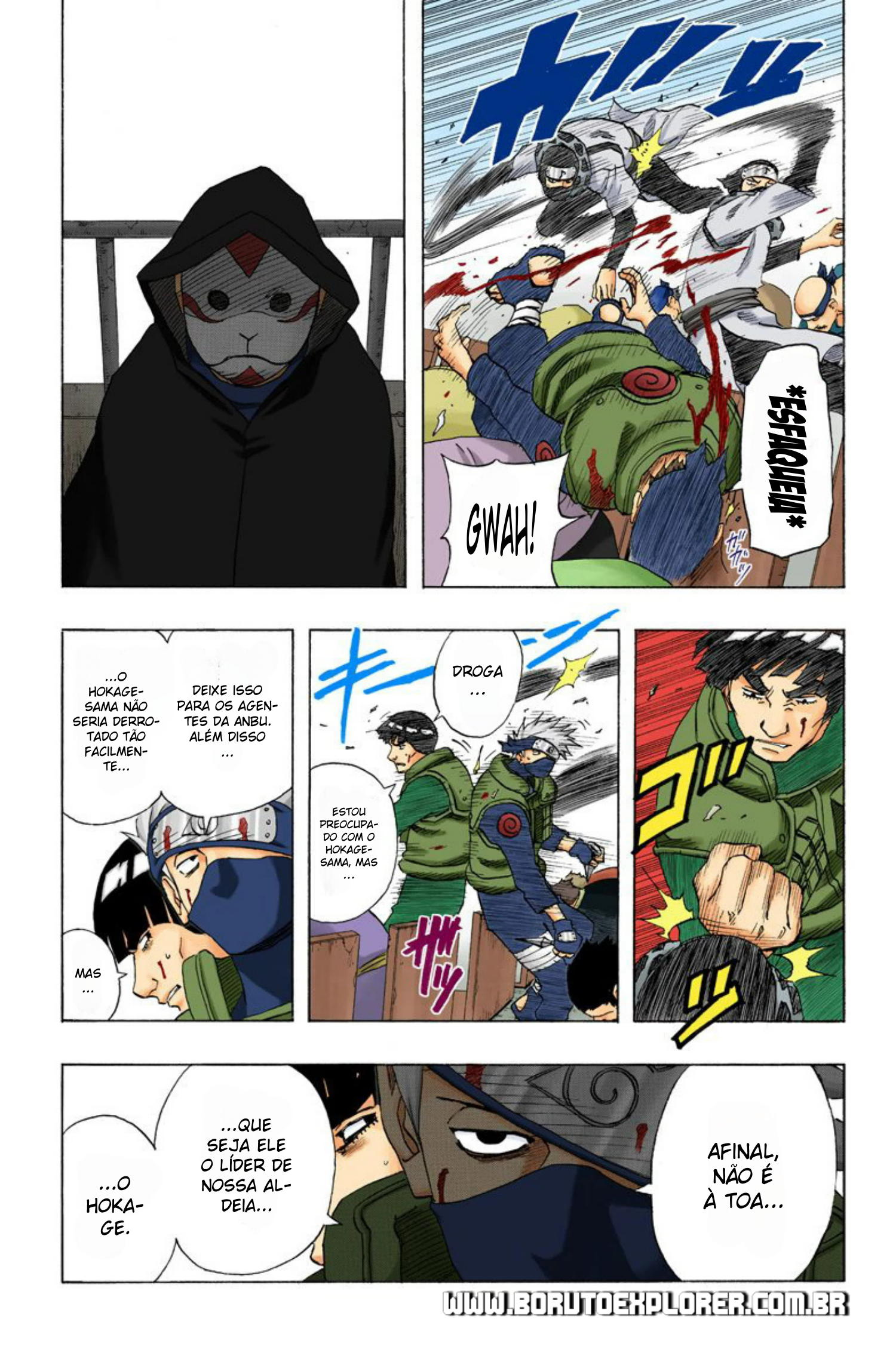 Read Naruto - Versão Colorida Oficial Manga Online