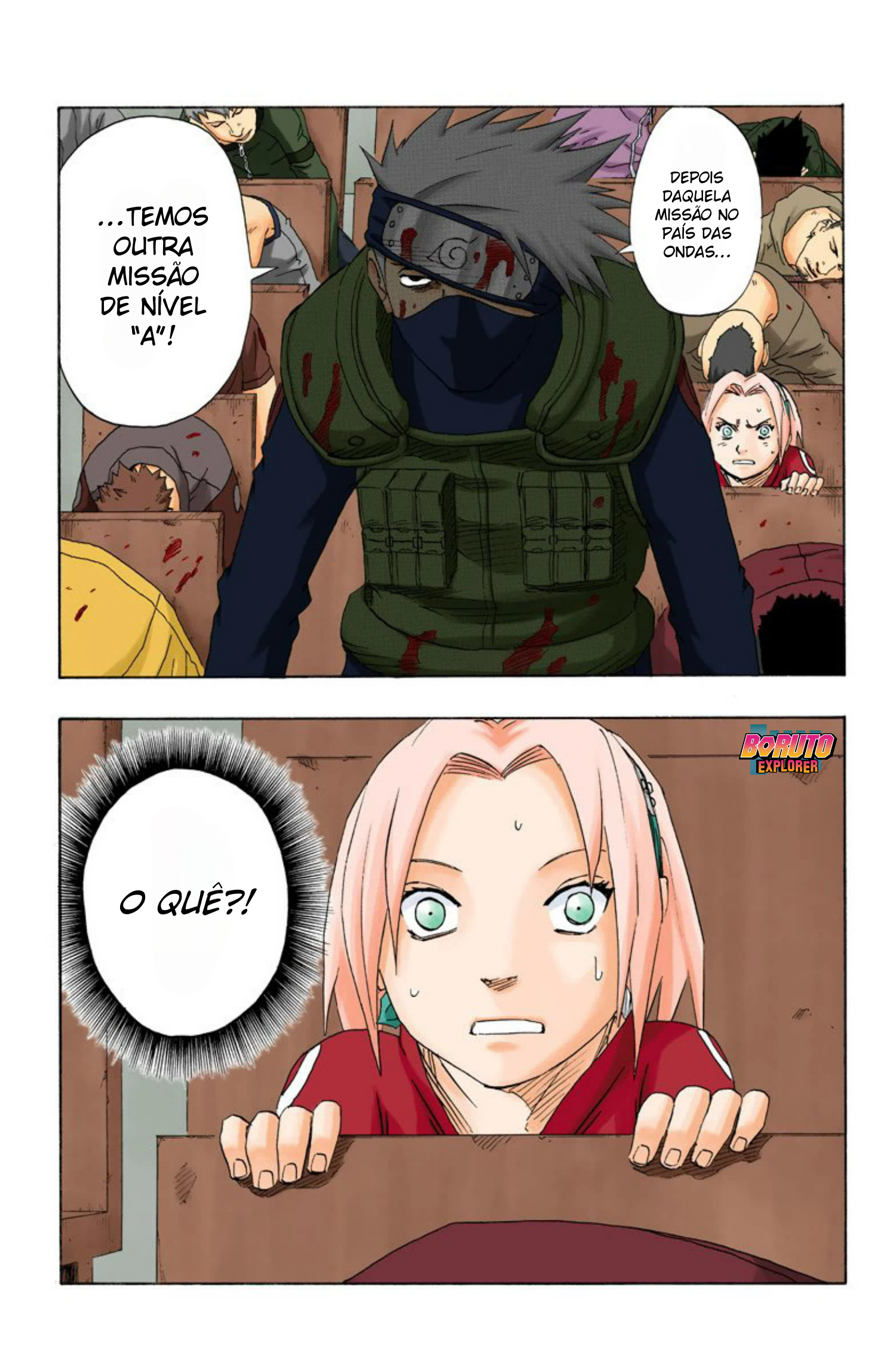 Read Naruto - Versão Colorida Oficial Manga Online