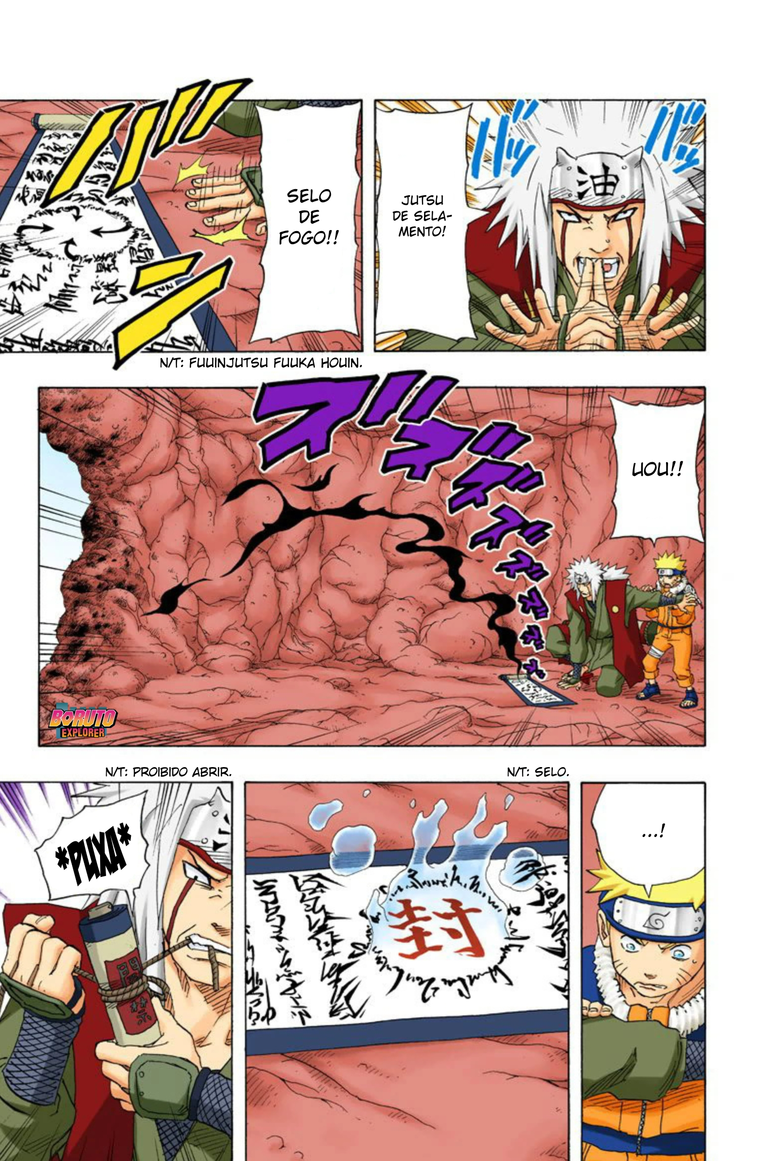 Read Naruto - Versão Colorida Oficial Manga Online