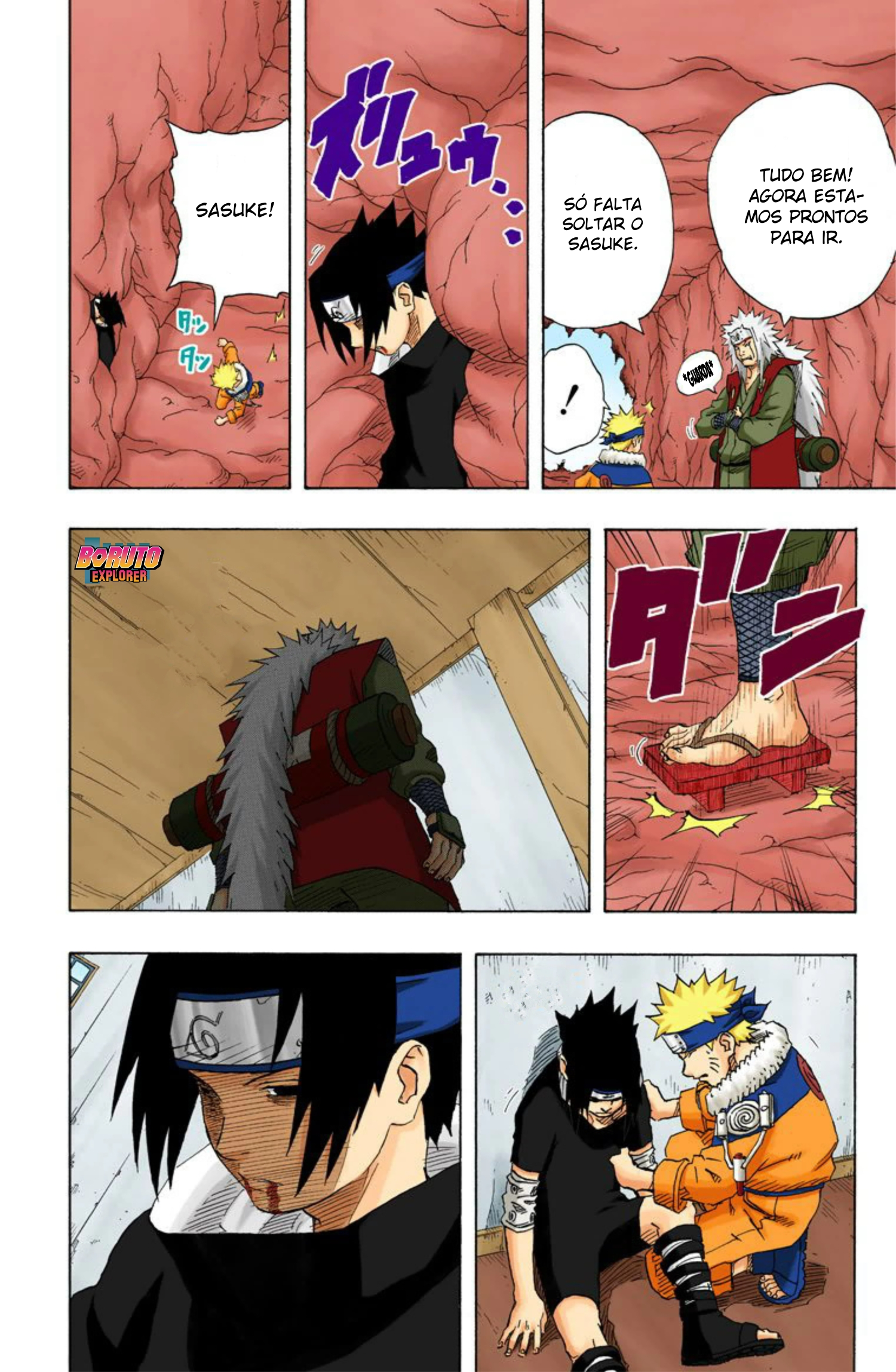 Read Naruto - Versão Colorida Oficial Manga Online
